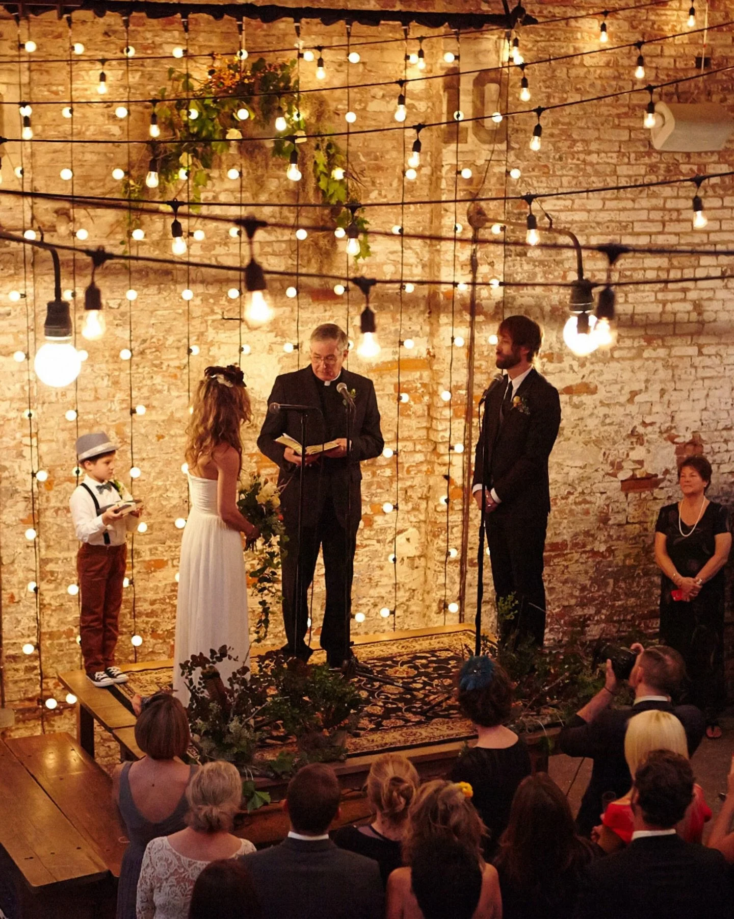 COLTER + JOHN  NYC // NY
&bull;
&bull;
&bull;
An author-illustrator. A musician.
A stage instead of an aisle.
Vows spoken like a song, witnessed by a room full of hearts listening closely. Still one of my favorite ceremonies that I documented and wit