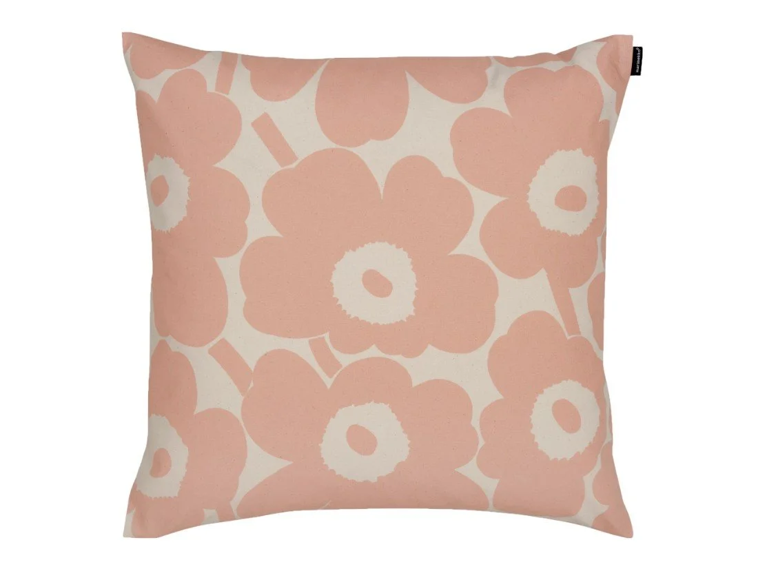 Marimekko Cotton Peach Kissen