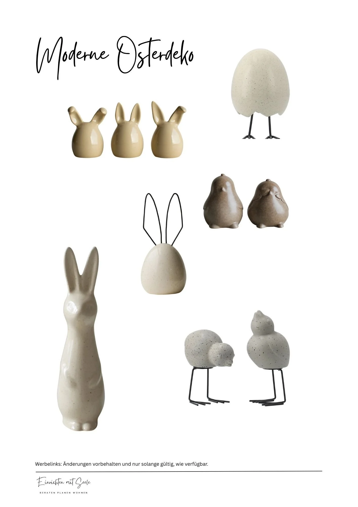 Skandinavische Osterdeko 