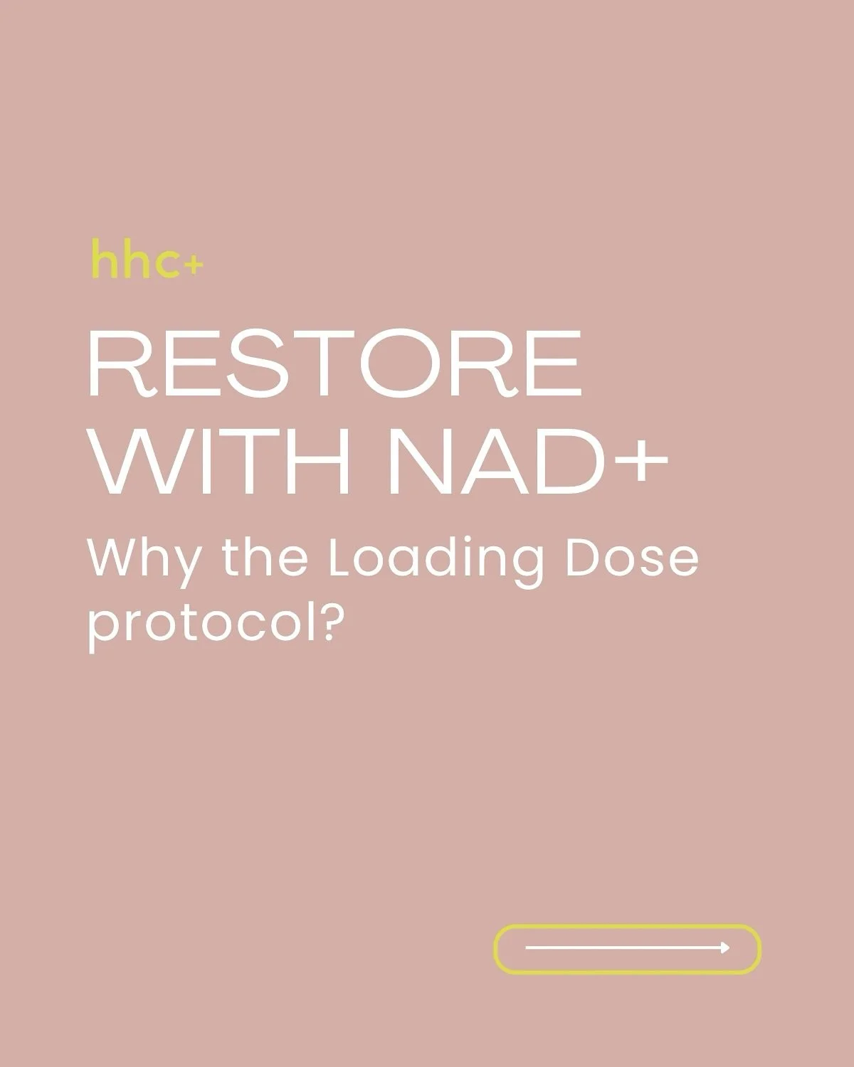 Why do so many of our clients choose the NAD⁺ &ldquo;The Loading Dose&rdquo; Protocol? Here are the top 3 reasons ⬇️

1️⃣ Sustained Energy &mdash; no more afternoon crashes
2️⃣ Sharper Brain Function &mdash; focus, memory &amp; clarity
3️⃣ Longevity 