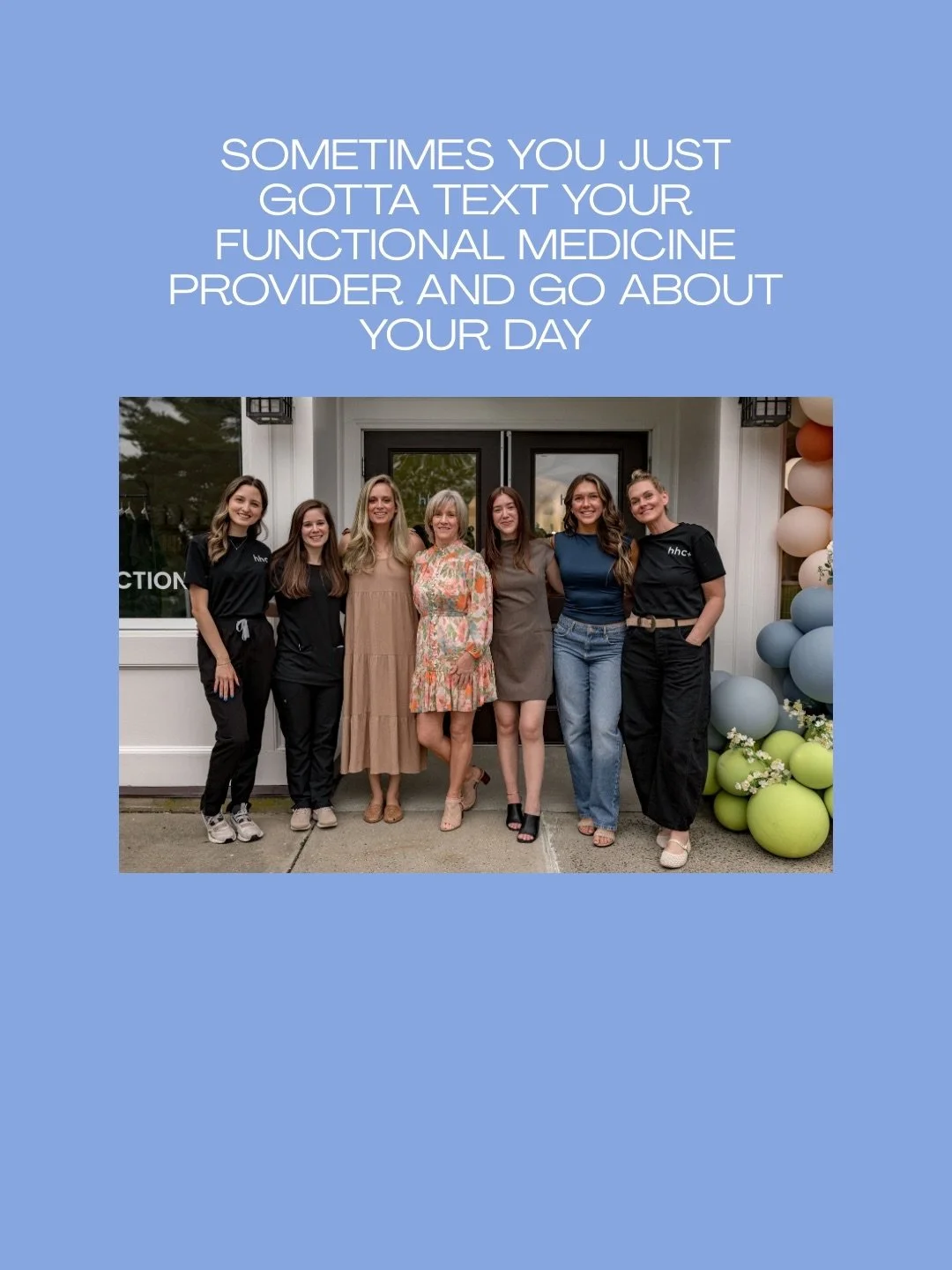 We&rsquo;re deeply grateful for our team, our patients, and the mission that brings us together every day. 🫶🏻 Thank you for being part of the hhc+ community. We&rsquo;re just getting started.