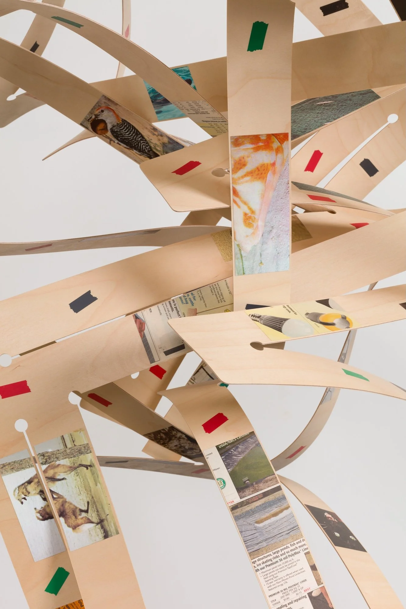 Photo of Mobile #5 in gallery exhibit, detail