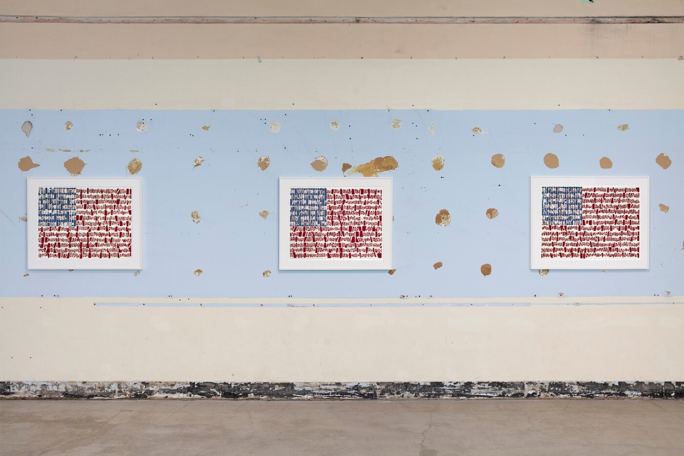 An installation view at Feedback, The School | Jack Shainman Gallery