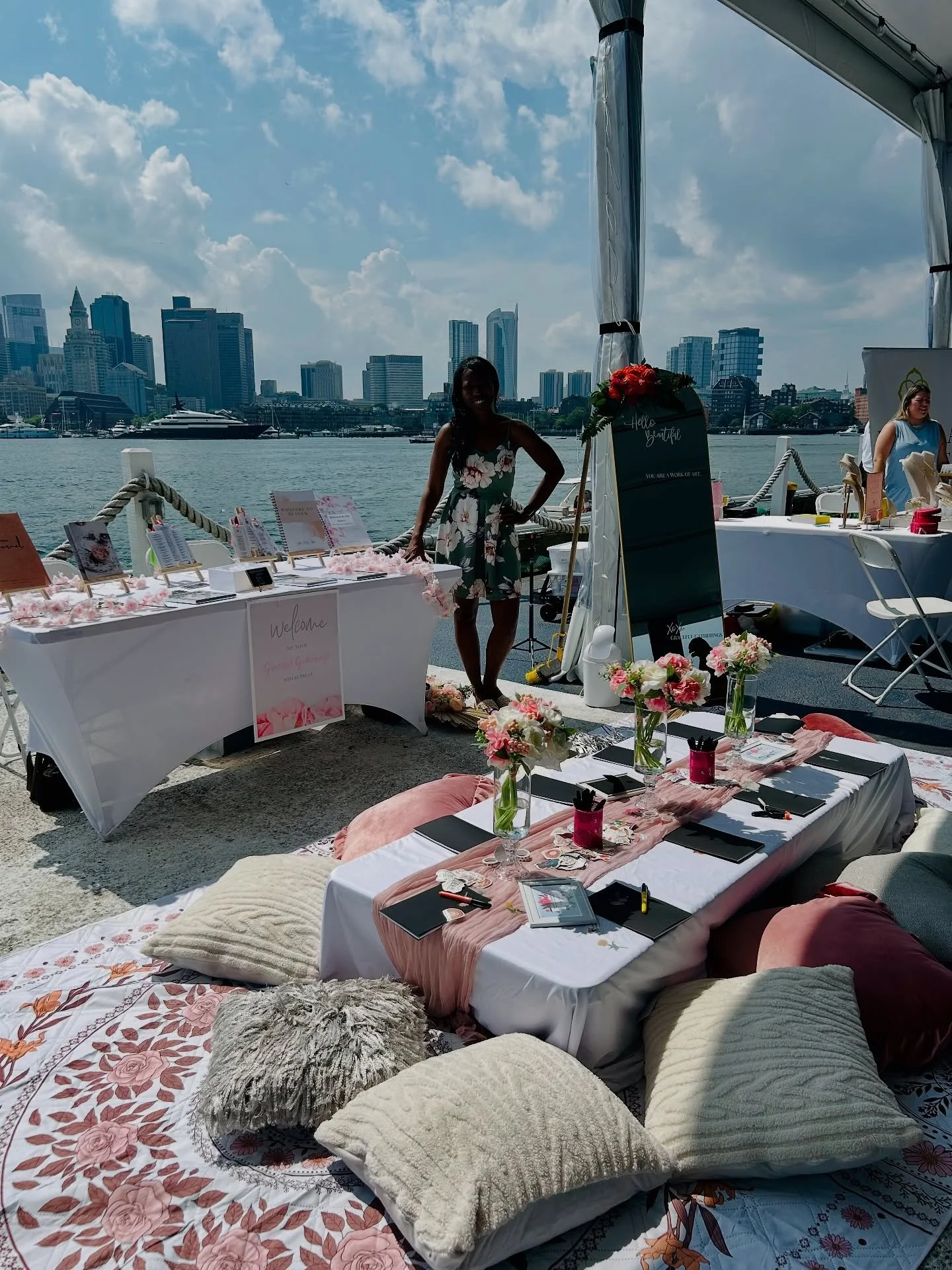 ✨ The Pause Festival on August 17th was truly unforgettable! God showed up and showed out in such a powerful way. 🙌 Graceful Gatherings was honored to host an activation, giving a little taste of our retreats, with a beautiful journaling space and t