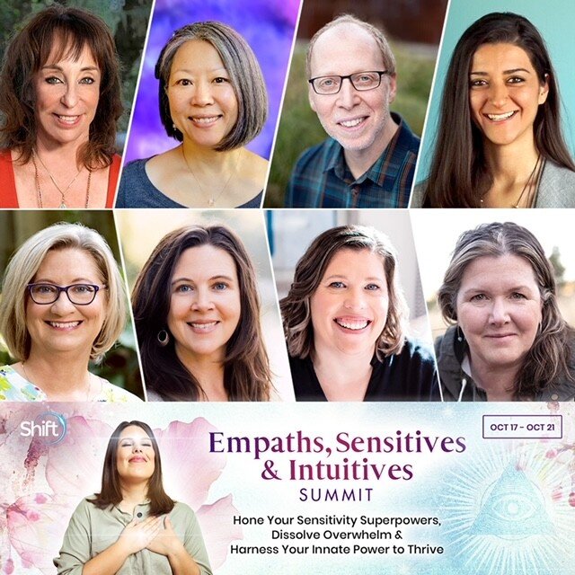 Have you ever wondered if you&rsquo;re an HSP, empath, or intuitive? ✨

Exciting news! I'm joining other leaders, teachers, and mentors for The Shift Network's Empaths, Sensitives &amp; Intuitives Summit. This is a free online event from Oct. 17 - 21