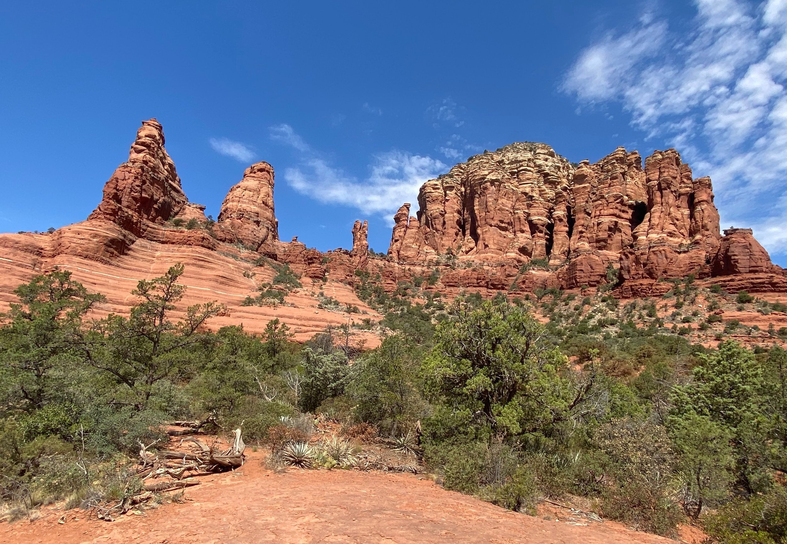 The White Line in Sedona, AZ