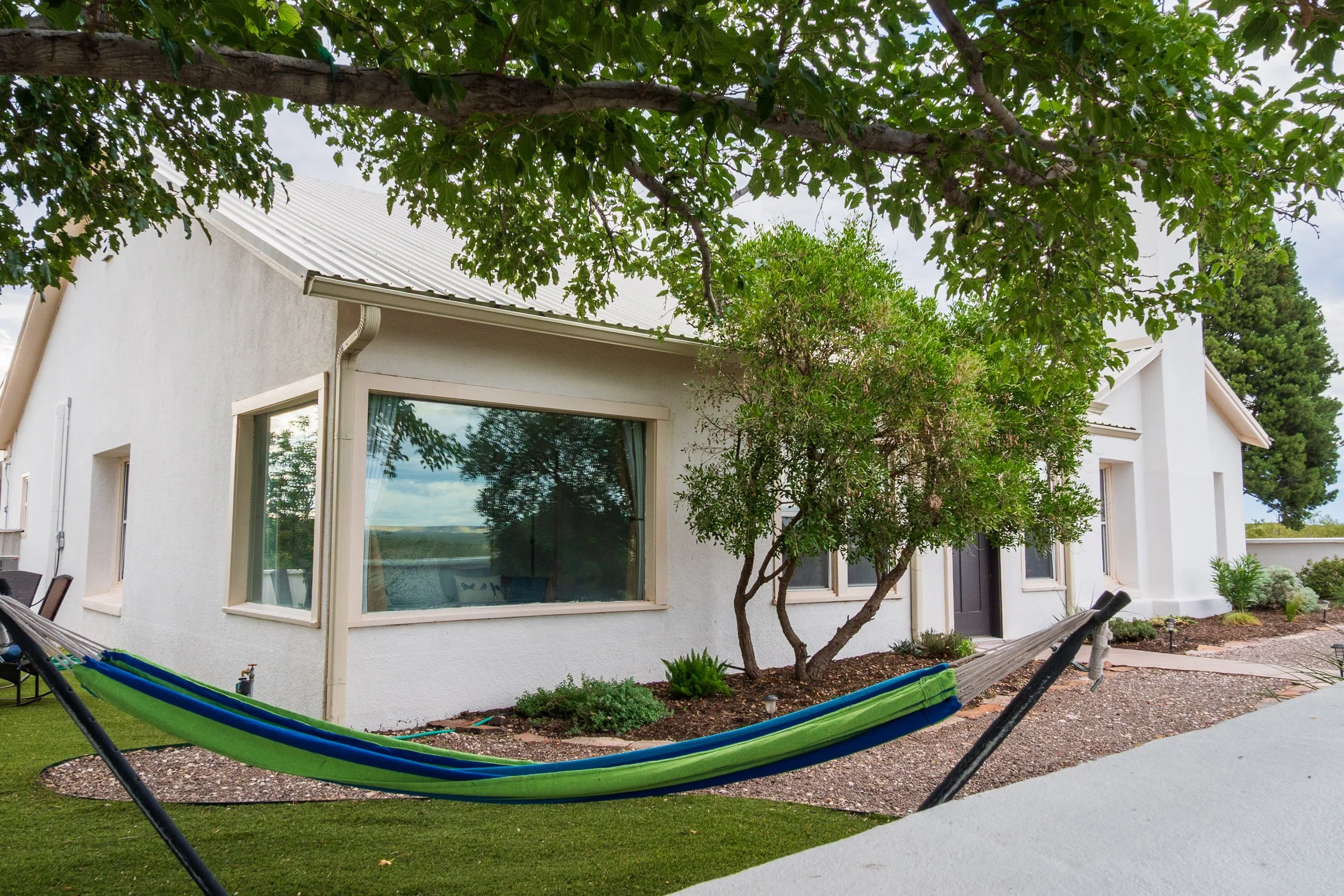 relax in the hammock