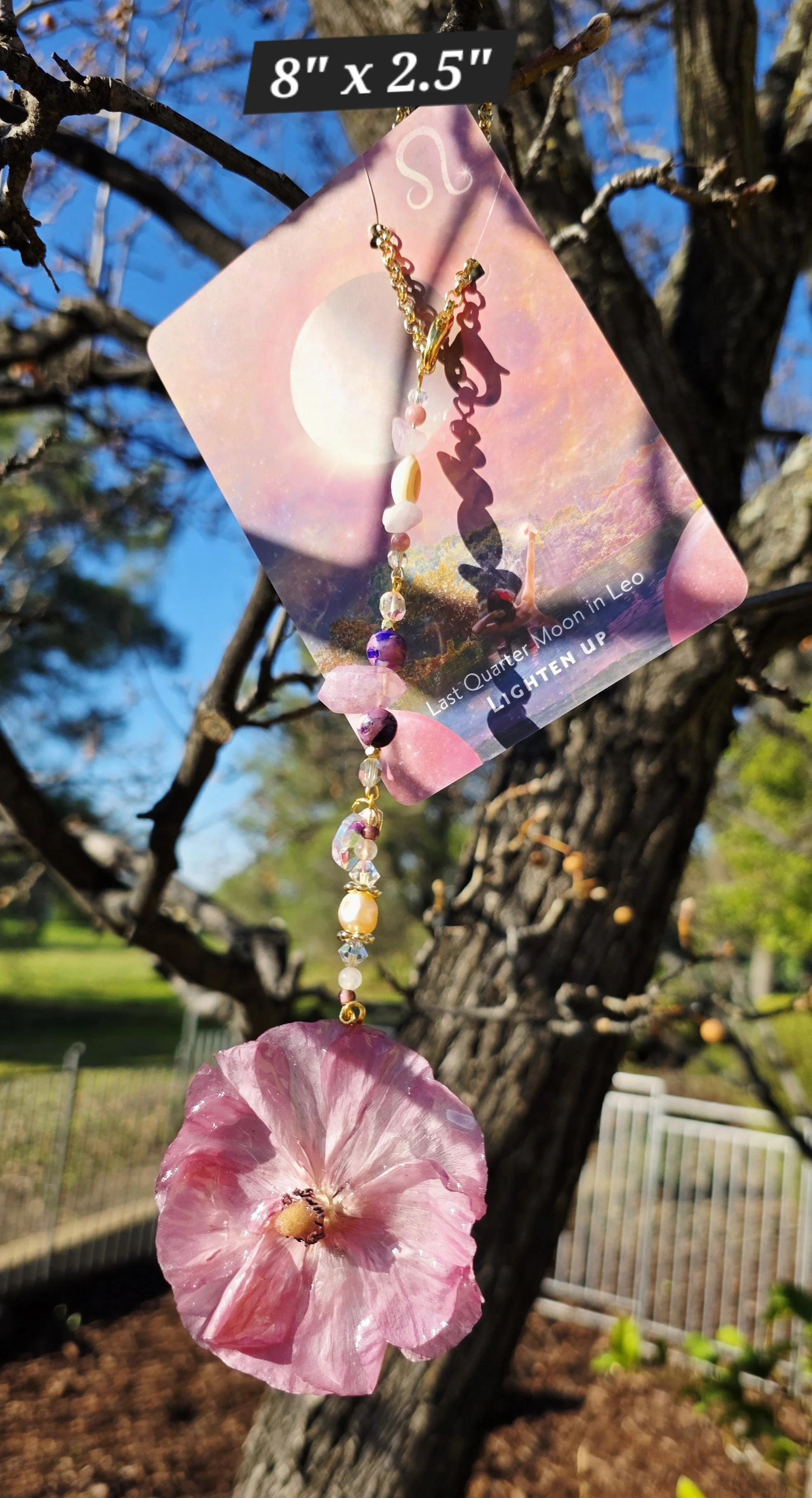 Ranunculus Car Charm