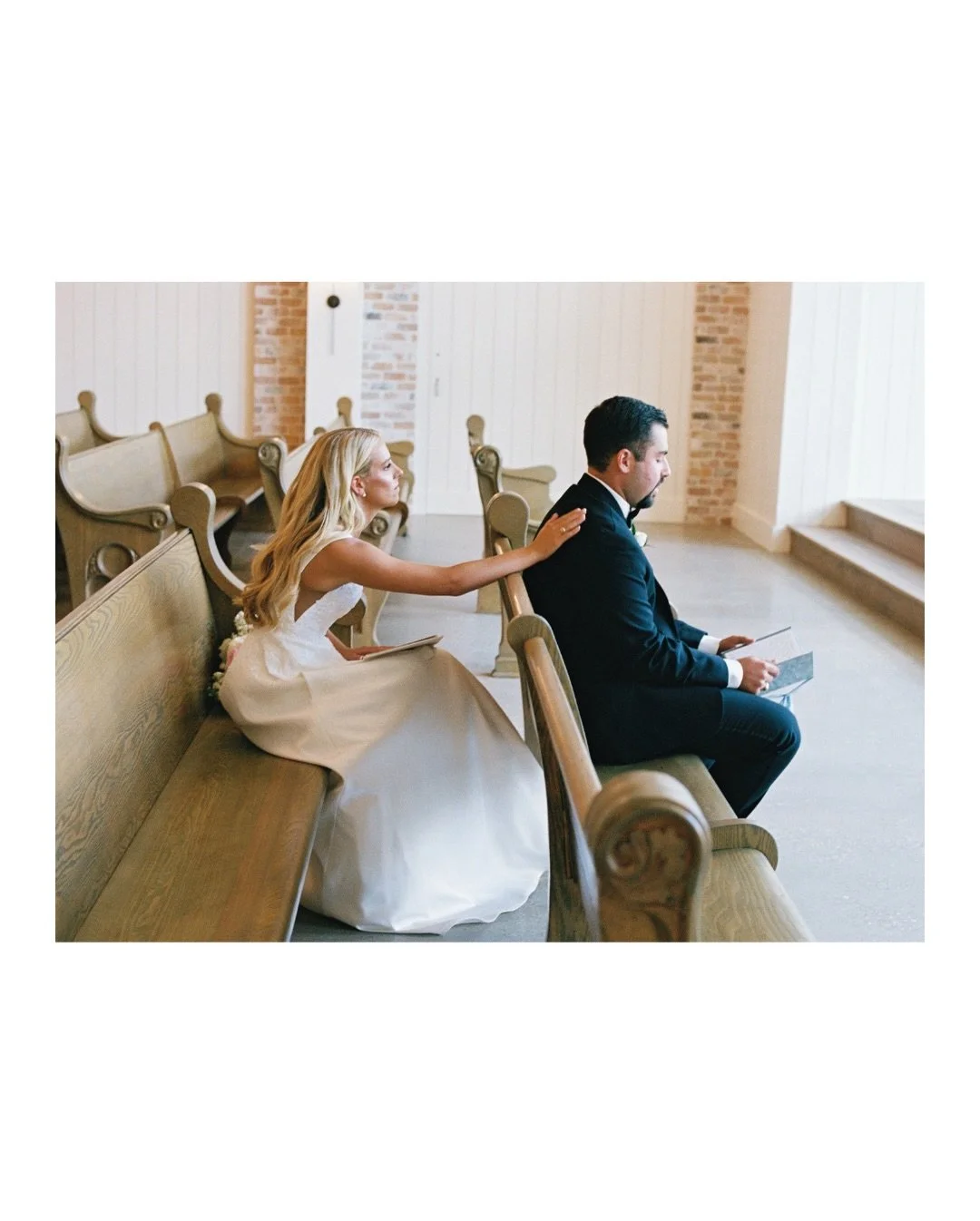 A treasured day with Brittany + Dalton 🩵

A mix of film &amp; digital to feel all moments!