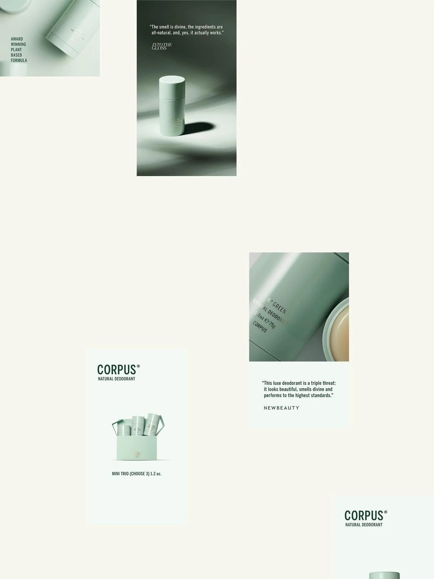 Advertisement Development for @corpusnaturals