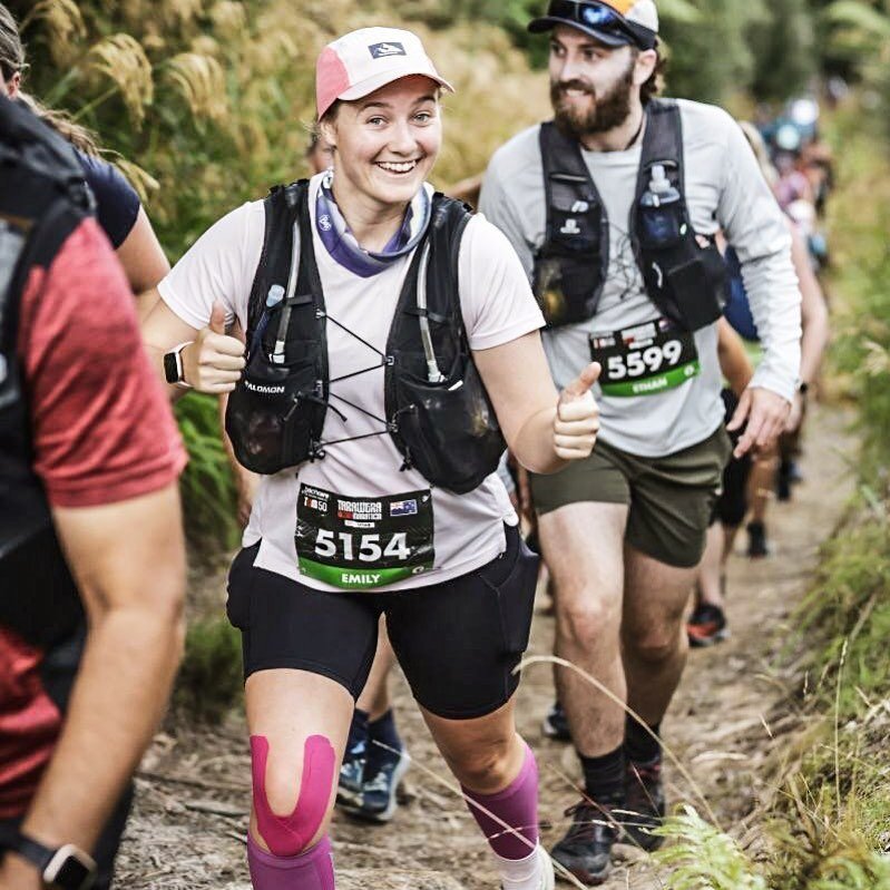 Always smiling 😁

@taraweraultramarathon was a fun but challenging day out on the trails, and the other runners were so happy (mostly!) too 😍🏃&zwj;♀️

I've spent the last couple days resting up with my injured knee, might be a slower return to run