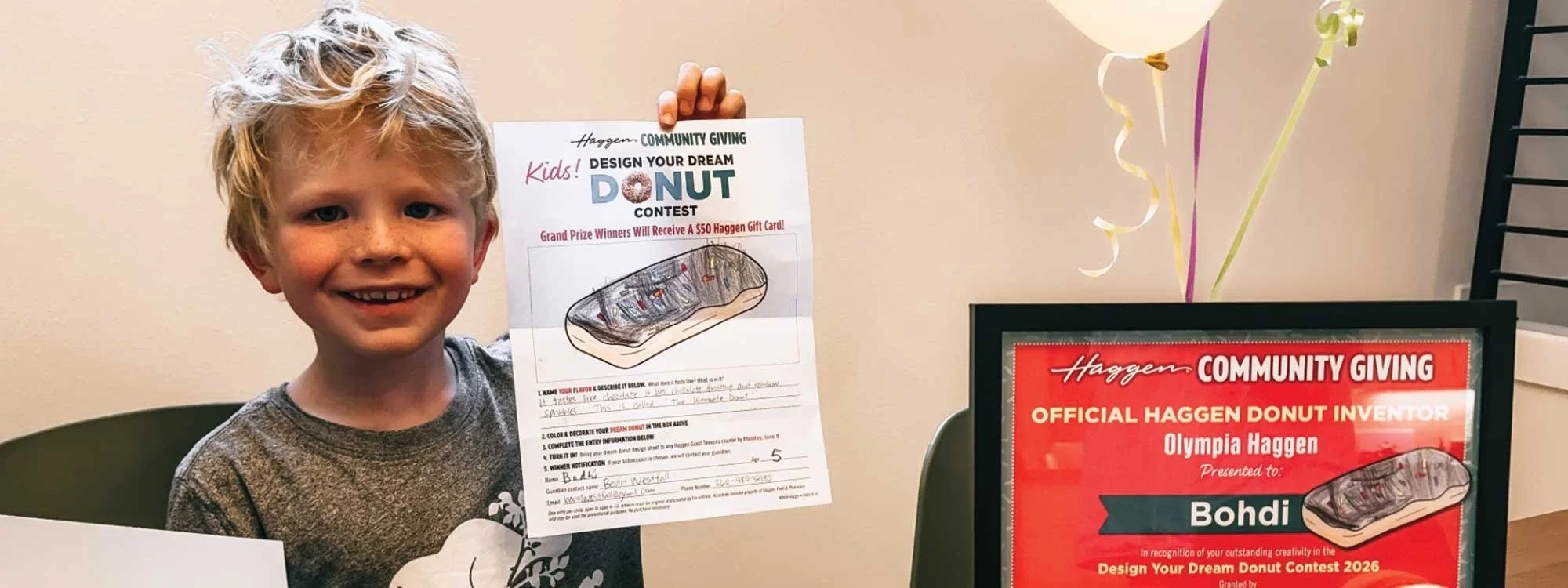 Donut Contest Winner - Olympia