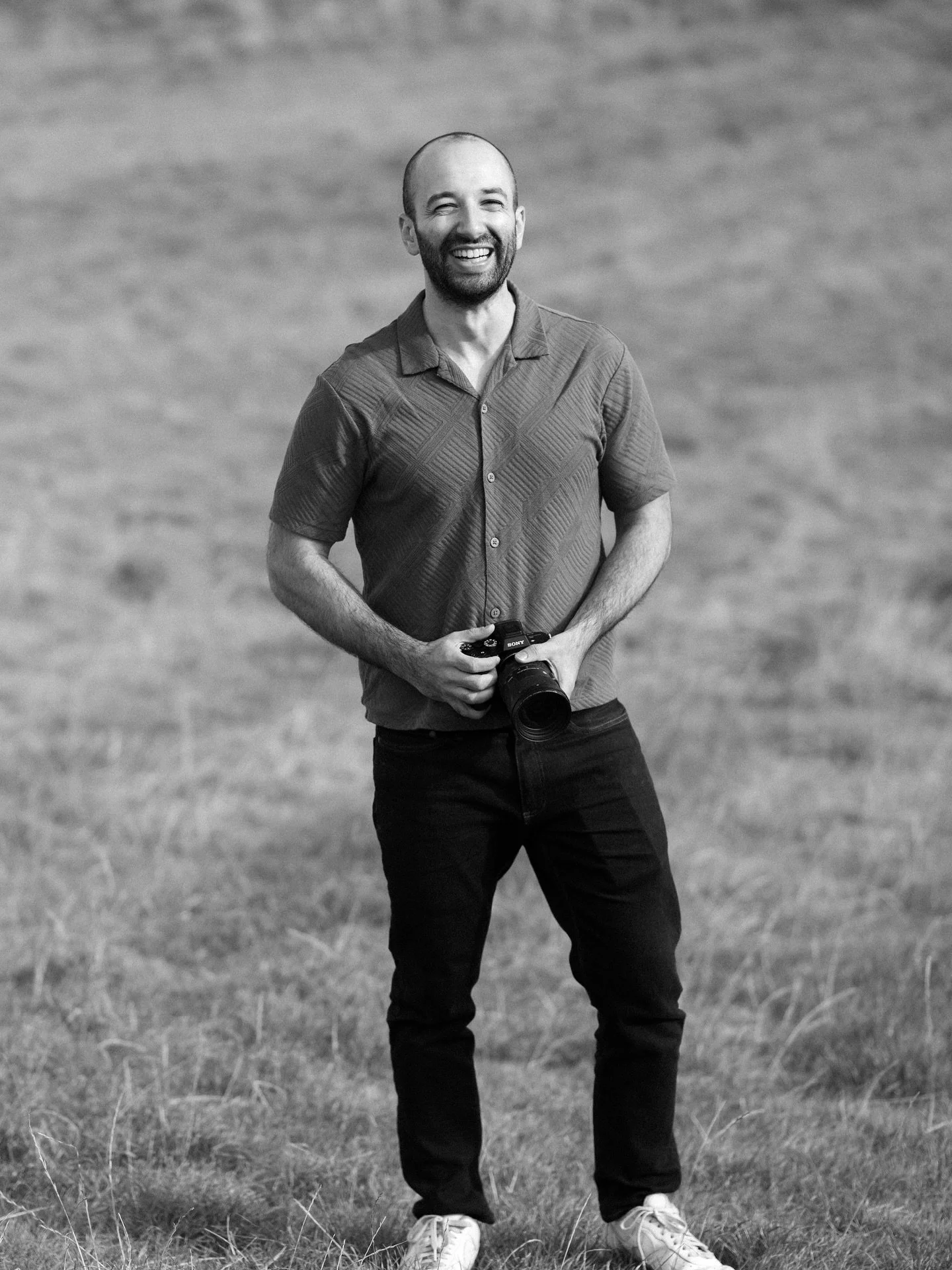 Returning for my annual photo of myself 👋 

I&rsquo;m Michael, a wedding videographer based in London. I specialise in telling couple&rsquo;s stories through film 🎥 

I feel so lucky to call this my job. Capturing one of the most meaningful days in