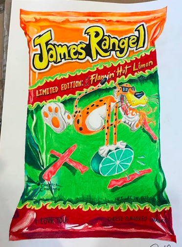 Hot Cheetos Bag for Kayla