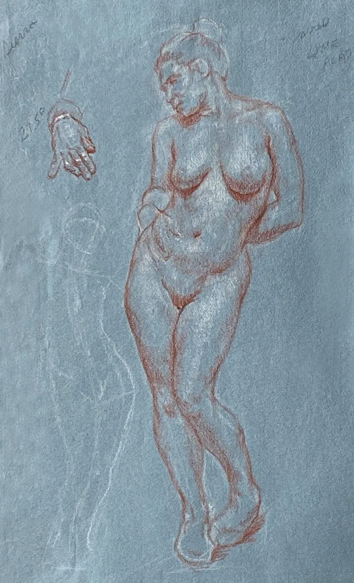Sierra-Red Chalk DRAWINGS FOR SALE $250.jpg