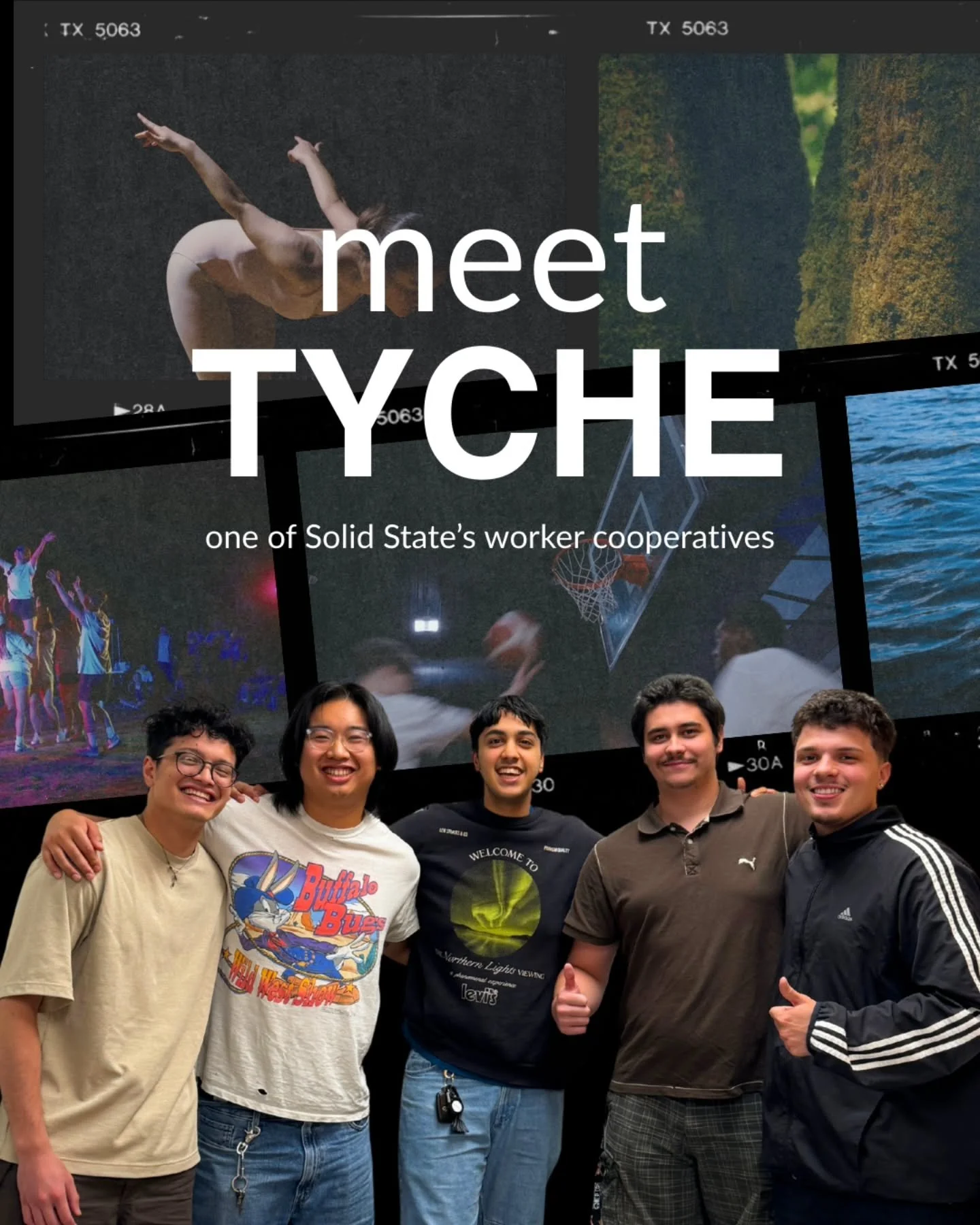 Meet Tyche, a creative studio that creates powerful visual content for every aspect of your brand. 

Tyche has grown significantly with support from Solid State co-op developers and staff. They have met with a diverse co-op network, built meaningful 