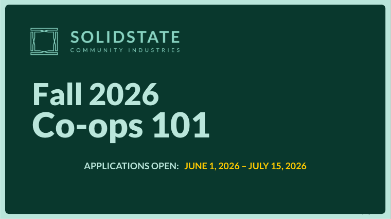 Co-ops 101 at Solid State