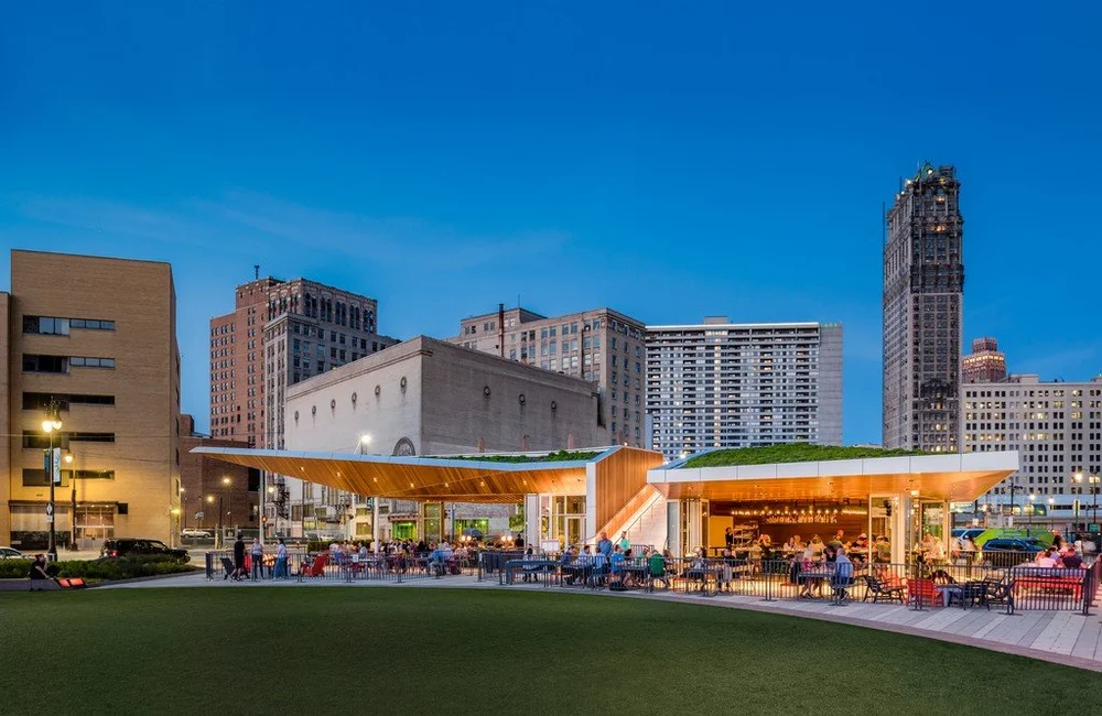 Patio Dining — Lumen Detroit