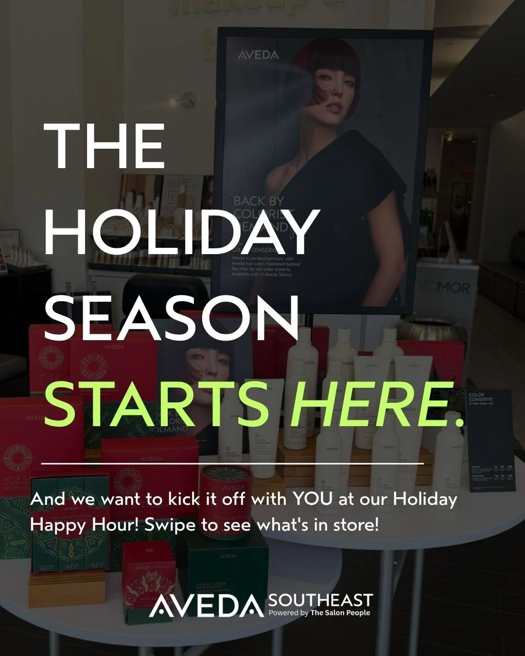 Our Holiday Happy Hour is STACKED, and we want to kick off the holiday season with you! Swipe to see what&rsquo;s in store!🎄

From tips and tricks for having a profitable holiday season to holiday inspiration, holiday color cocktails by our own @hea