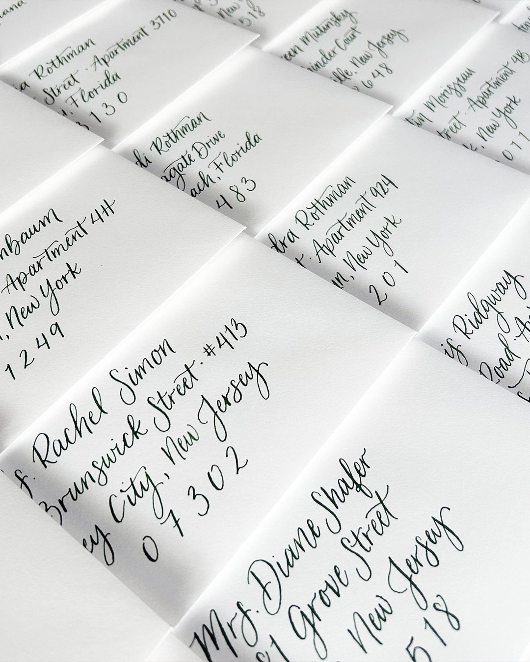 Getting the address list together is a bigger task than one thinks. But the end result is worth it.
.
.
.
#weddinginvitations #weddingstationery #envelopecalligraphy #details #weddingdetails #envelopes #crisp #crispdesigns #crispdesignsonpaper