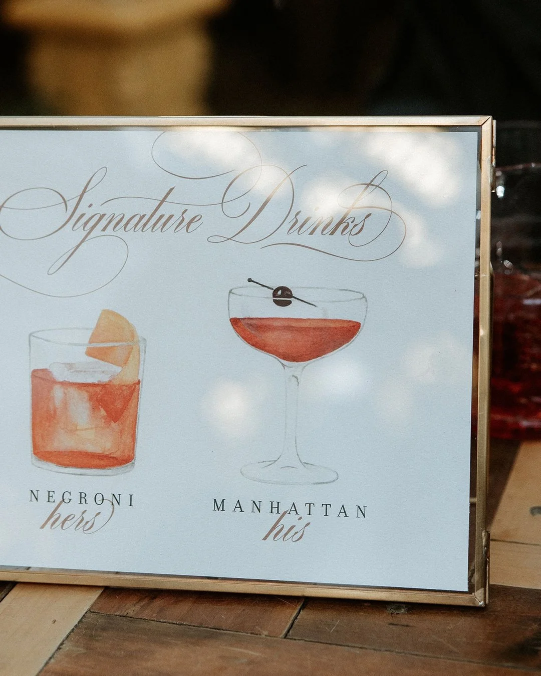 Make that manhattan tonight
.
@dearlybeloved.weddings
.
.
.
#weddingstationery #customweddingstationery #details #weddingdetails #signaturedrinks #lbiwedding #thegables #thegableslbi #crisp #crispdesigns #crispdesignsonpaper