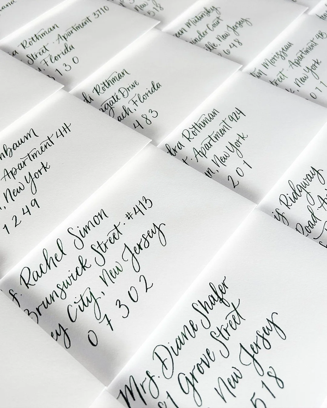 Getting the address list together is a bigger task than one thinks. But the end result is worth it.
.
.
.
#weddinginvitations #weddingstationery #envelopecalligraphy #details #weddingdetails #envelopes #crisp #crispdesigns #crispdesignsonpaper