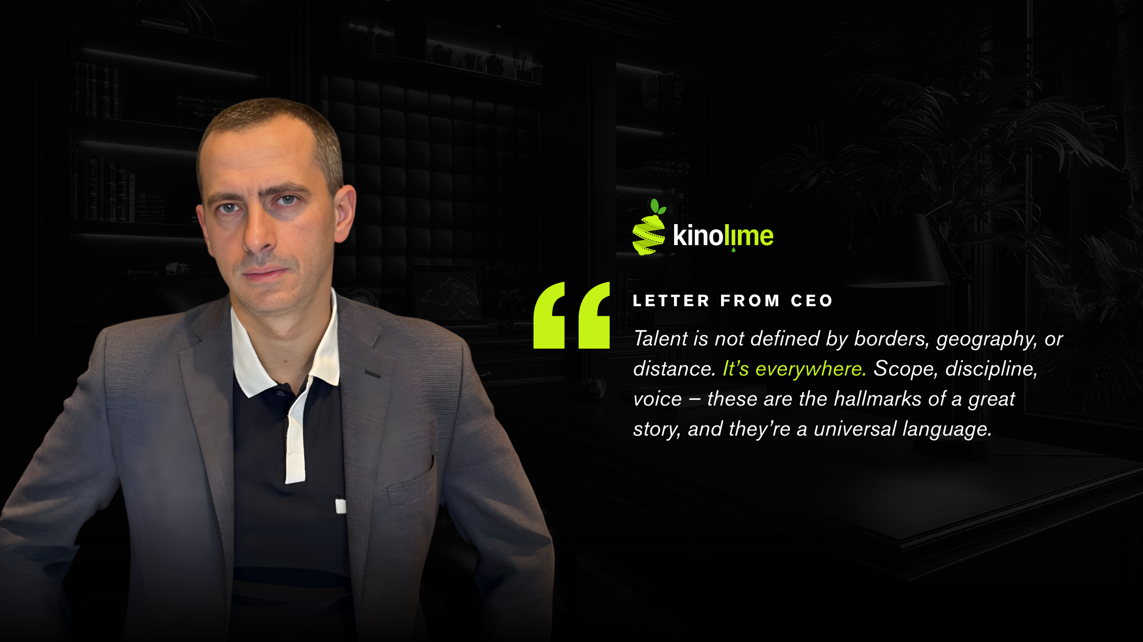 Year End Letter from Kinolime CEO - 2025&nbsp;