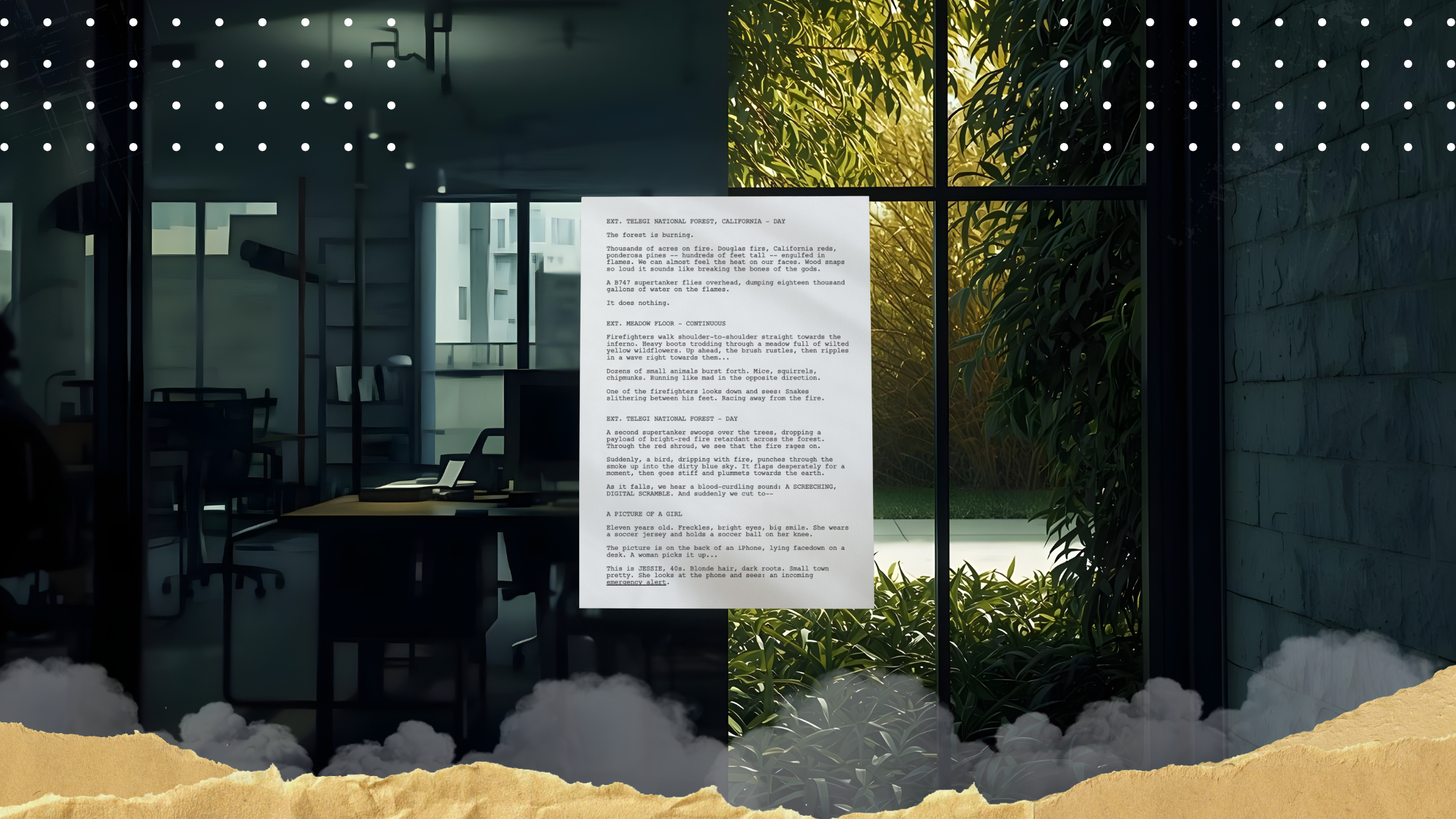 What do INT and EXT mean in a Screenplay?