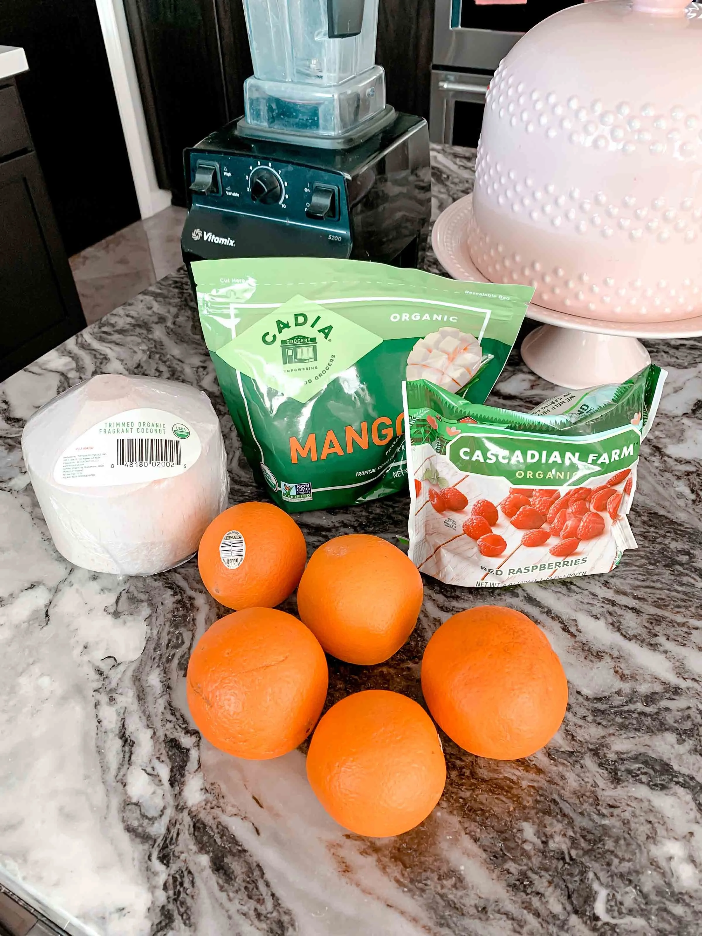 Best raspberry orange Julius — Guava Goddess