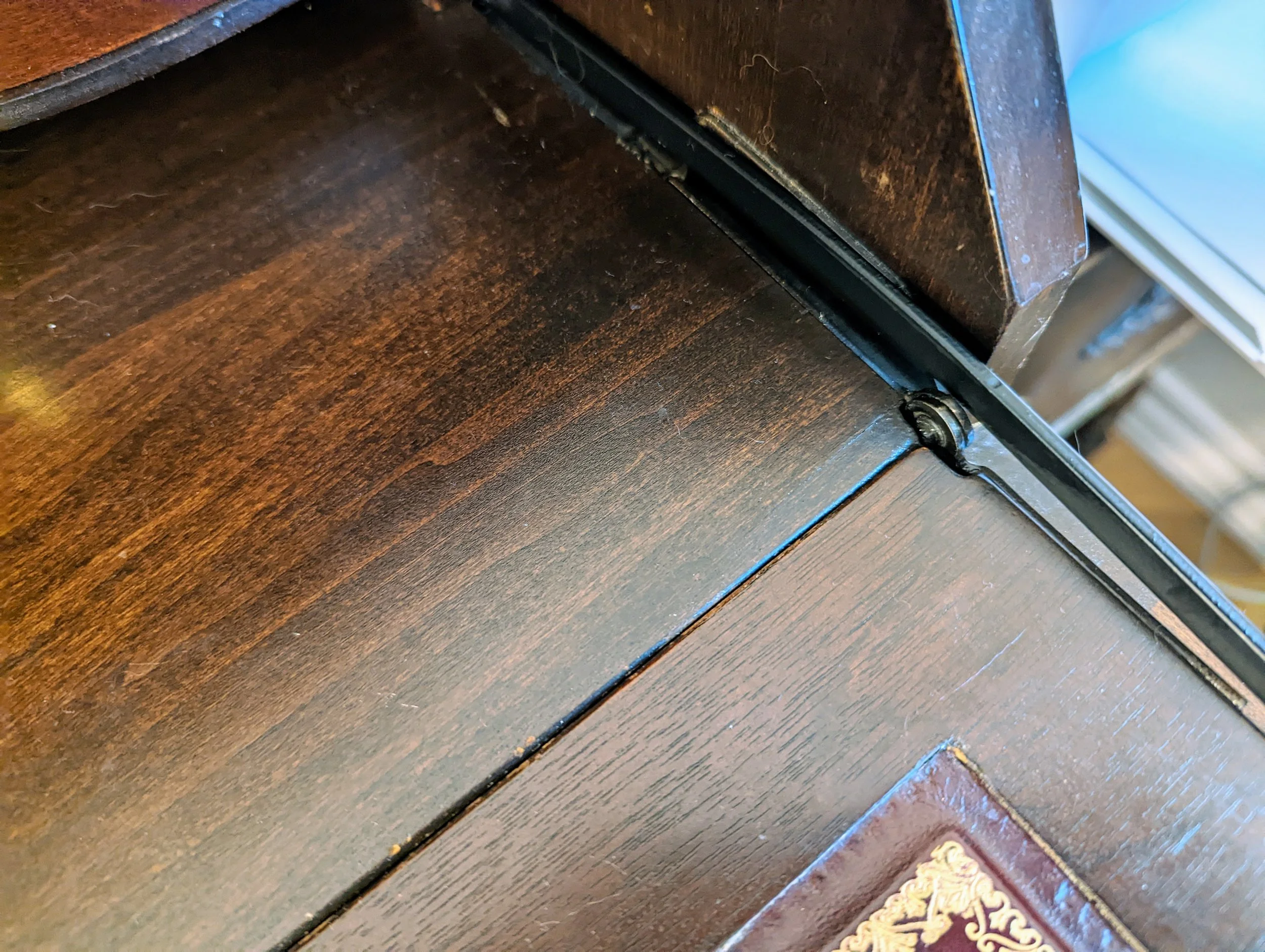 Vintage Jasper Cabinet Co. Chippendale Secretary Desk