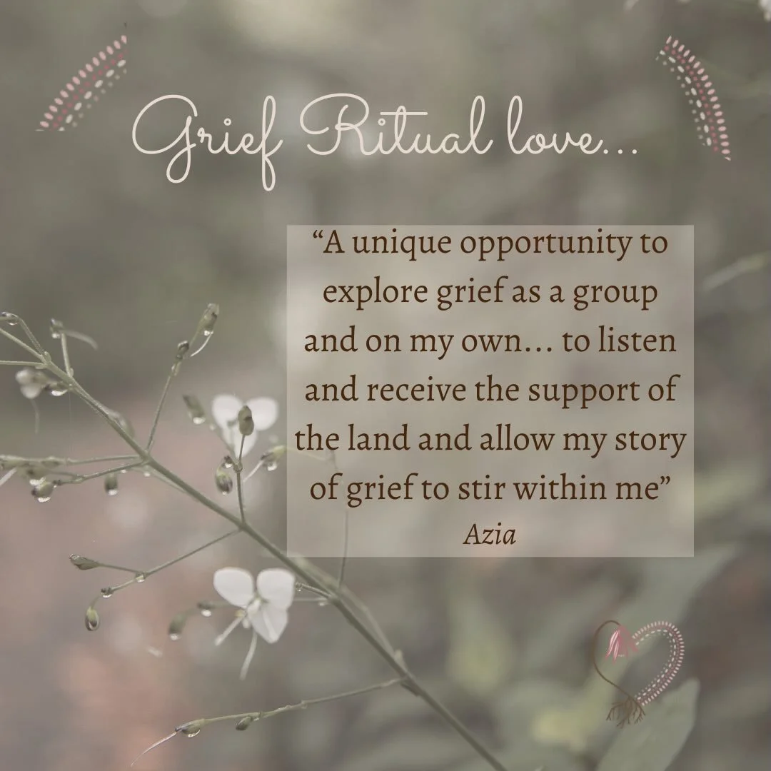 🤍 If you&rsquo;re actively walking with Grief and Loss in your life (all grief &amp; loss welcome), you&rsquo;re invited to bring your experience to a supportive circle&hellip;
where there&rsquo;s safety in solitude, 
common humanity in sharing,
and