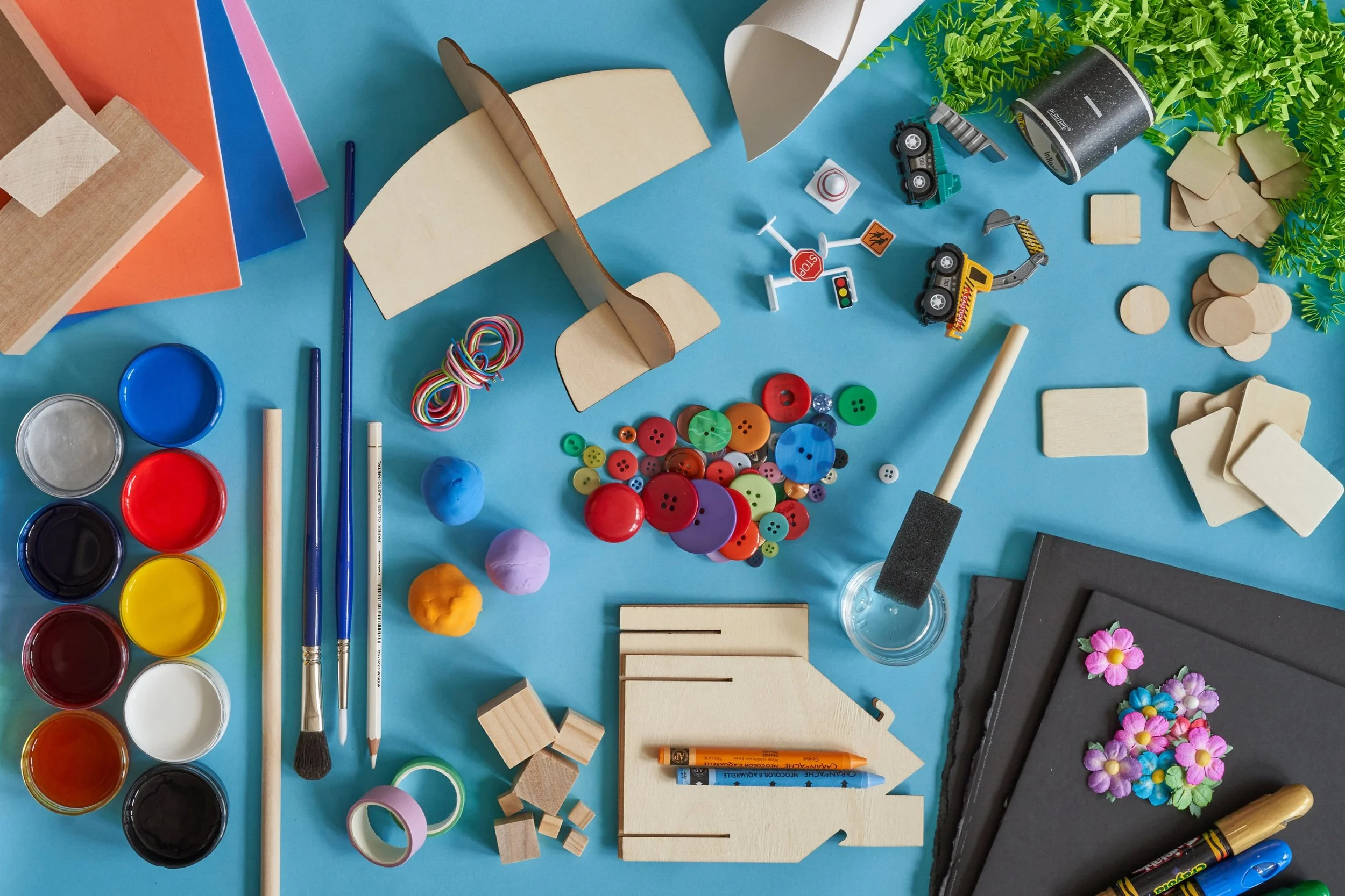 Kids art supplies for home curriculum