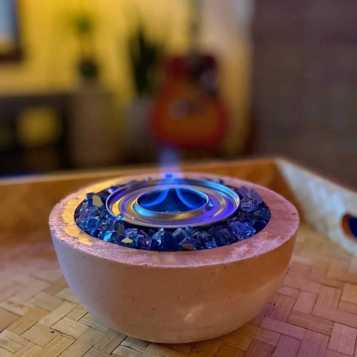 *CUSTOM* MINI TABLETOP FIRE PIT