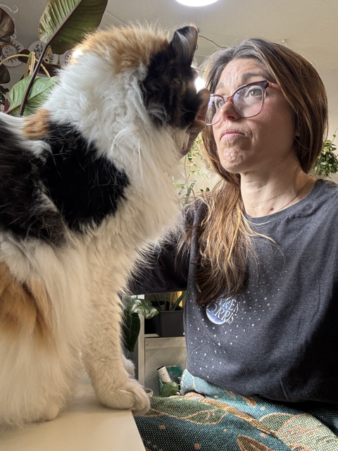 Pam and her intern Ramona