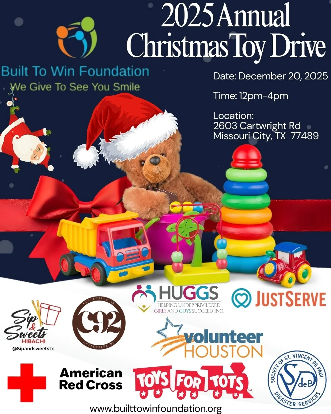 BTWF Annual Christmas Toy Drive