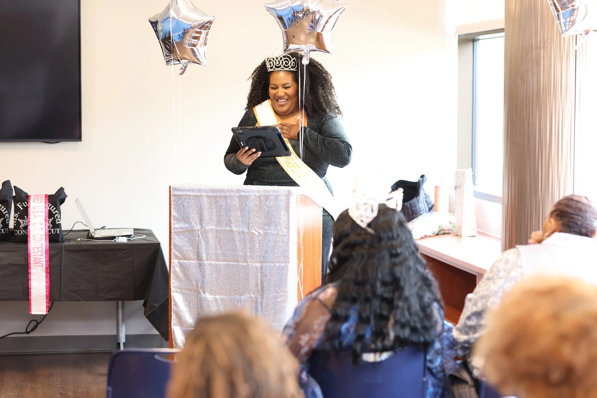 ASSISTANT DIRECTOR SHEENA POSTELL MAKES HISTORY BRINGING MS. FULL-FIGURED U.S.A. TO CONNECTICUT