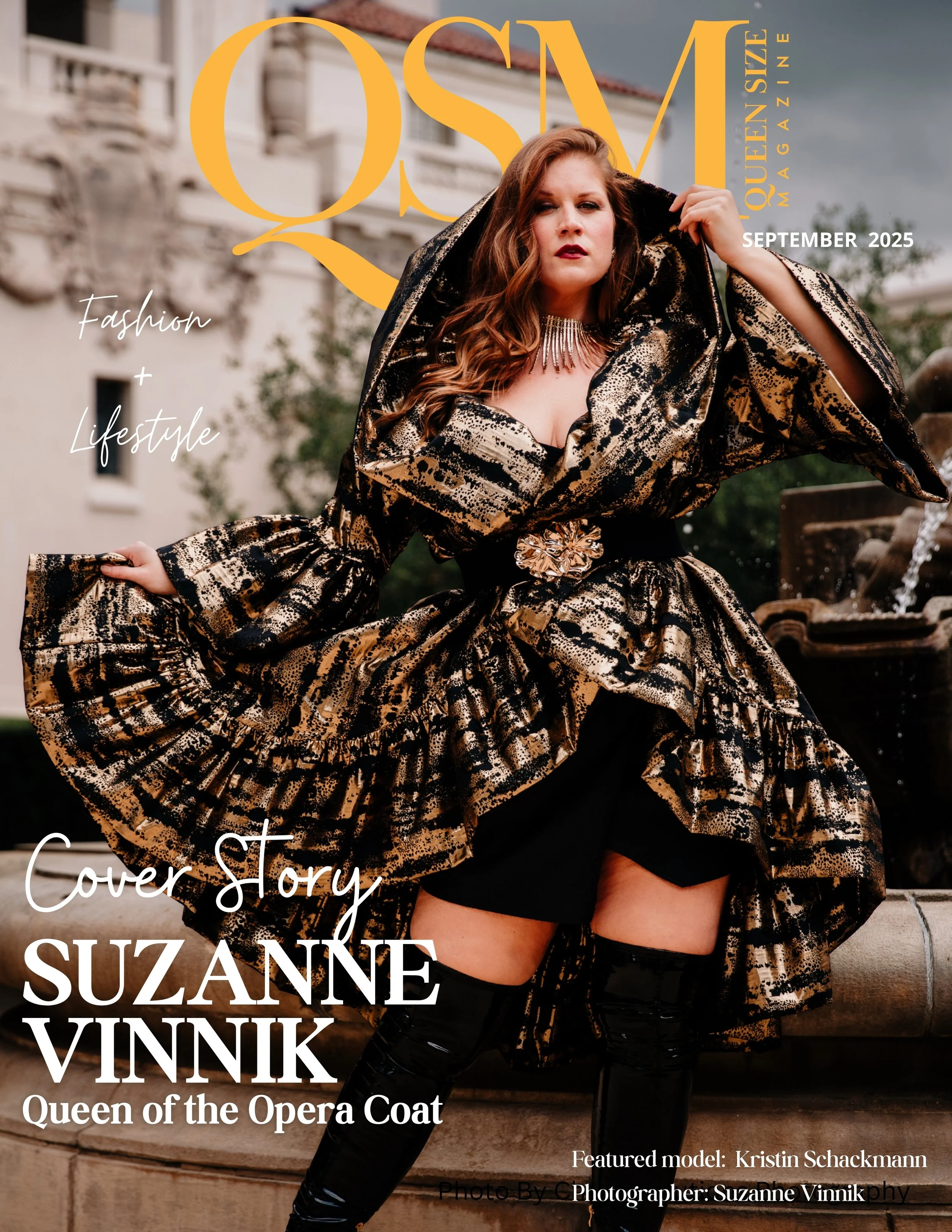 SUZANNE VINNIK'S OPERA-INSPIRED STYLE TAKES CENTER STAGE IN HIGH FASHION