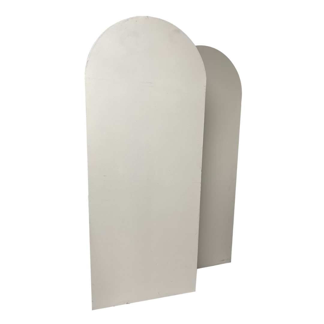 Round Top Wood Backdrop Wall