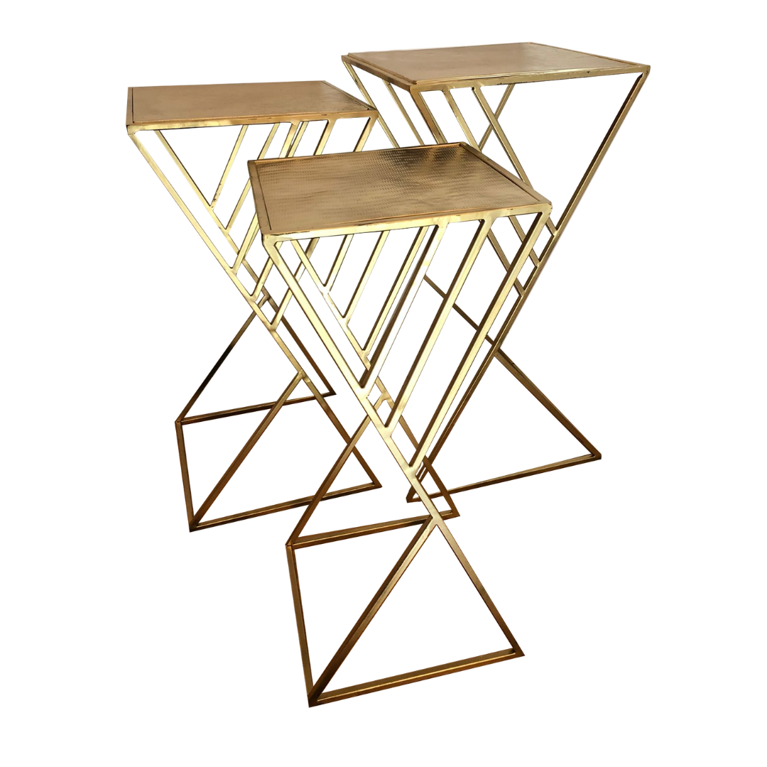 Square Wood Pedestal