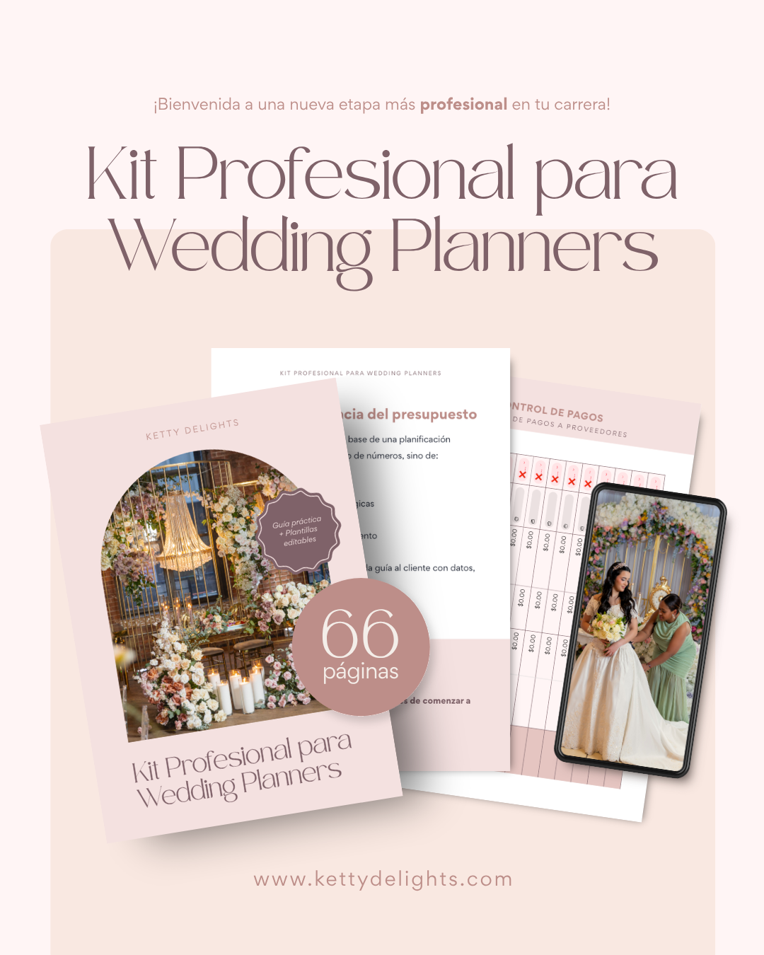 Kit Profesional para Wedding Planners by Ketty
