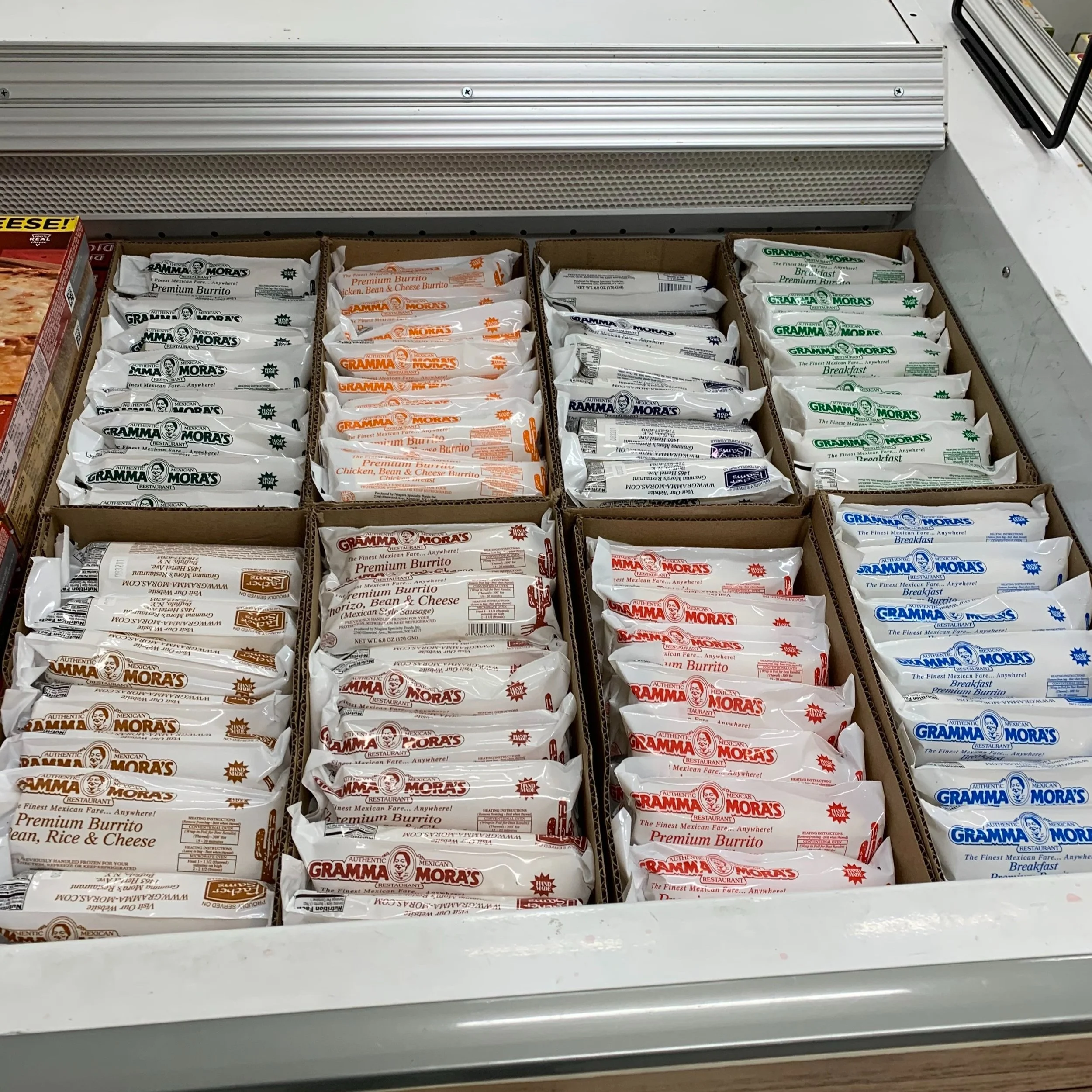 Gramma Mora's Frozen Burritos