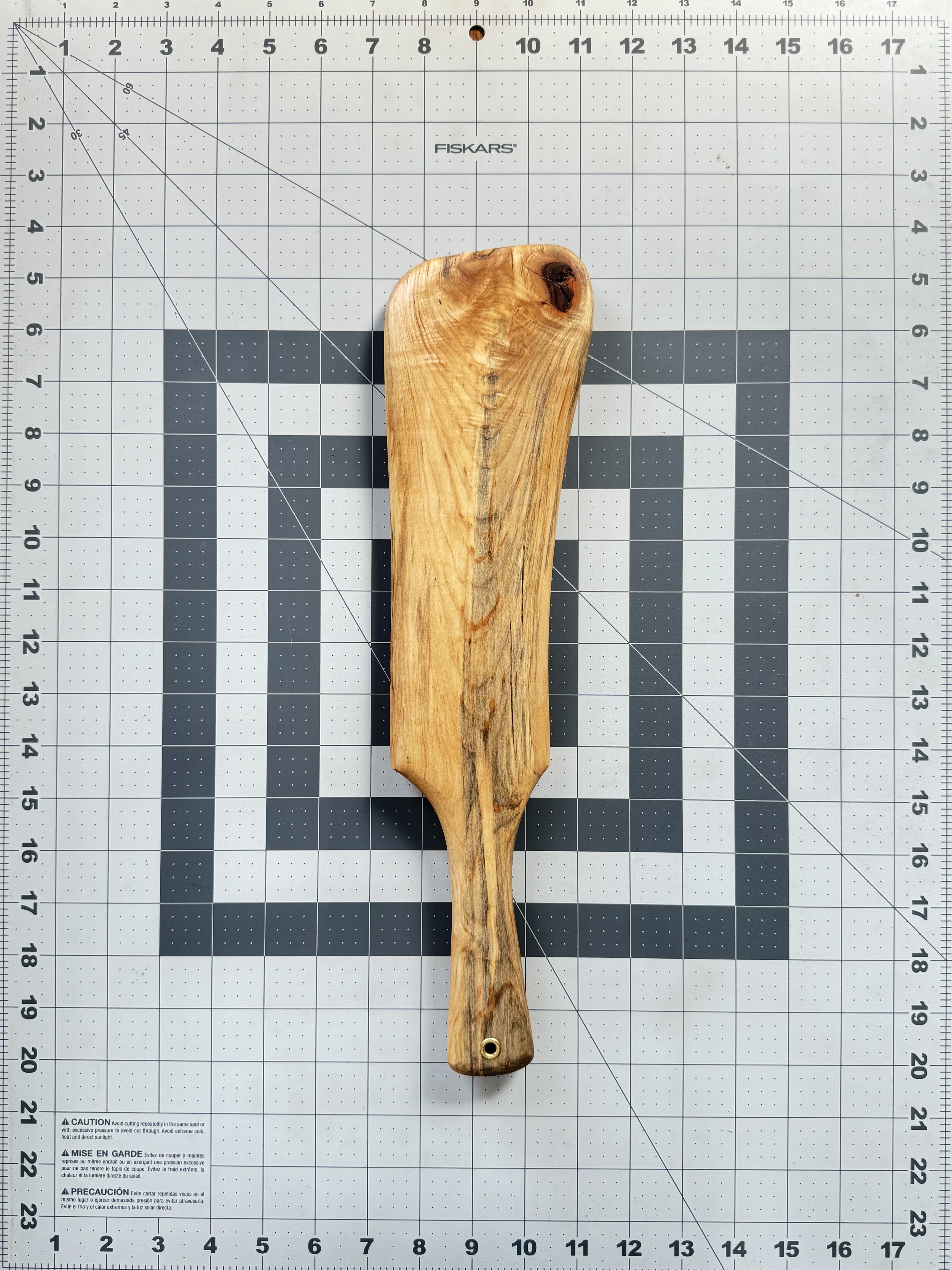 Paddle- Spalted Curly Maple