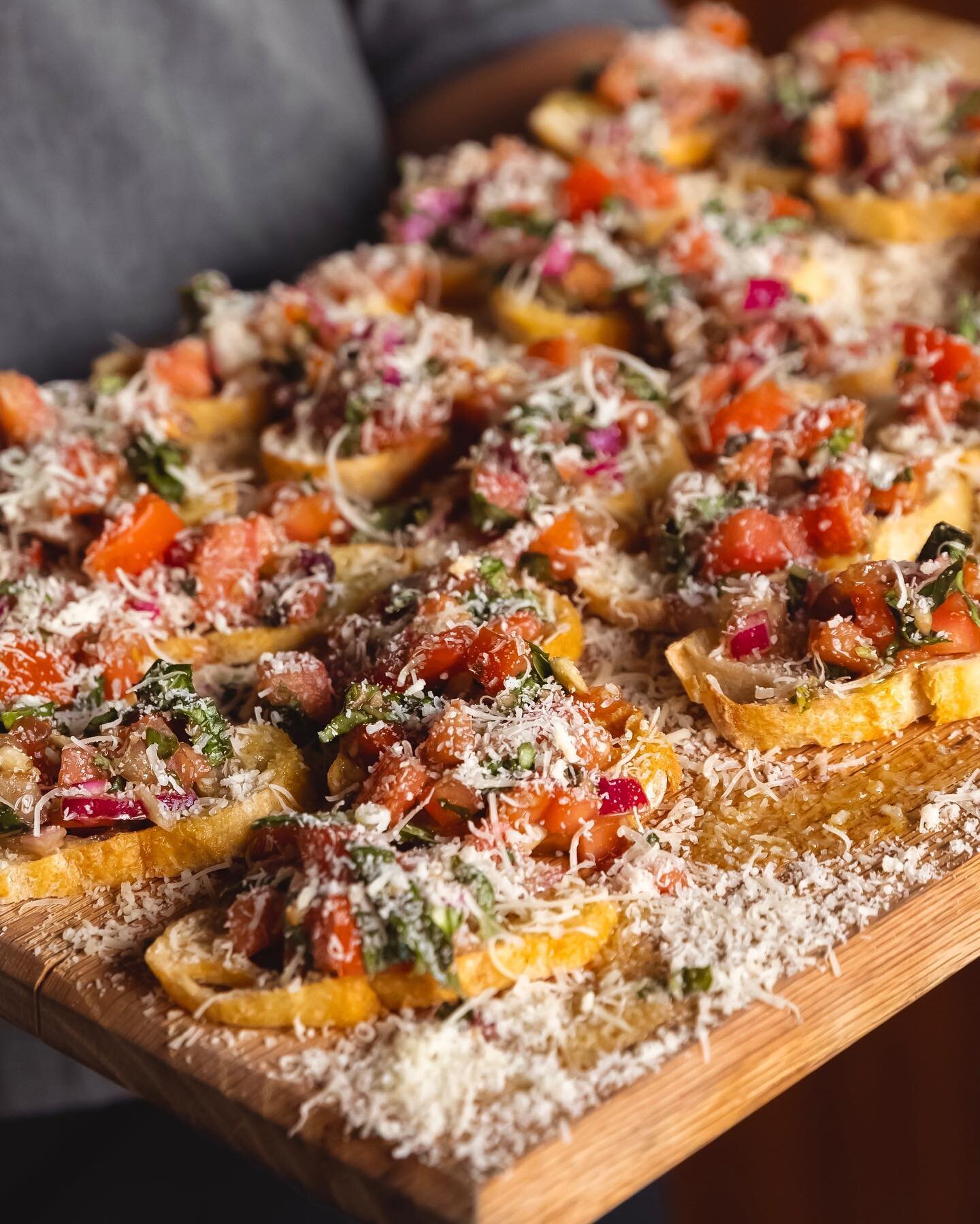 Heirloom Tomato Bruschetta, gone in 60 seconds 🍅🍅🍅