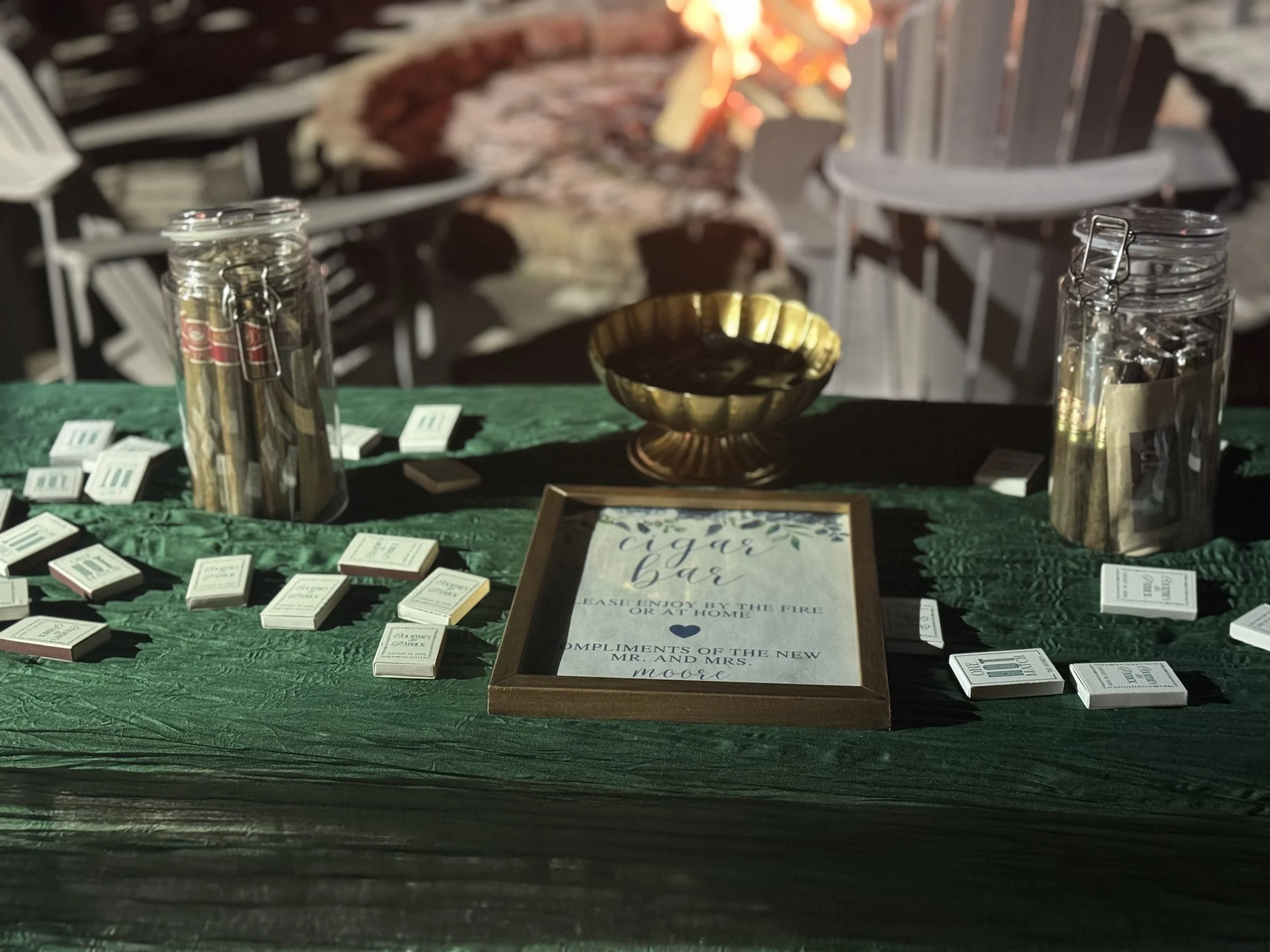 Elevate Your Reception: Why a Cigar Bar at Your Wedding Is the Ultimate Luxe Touch