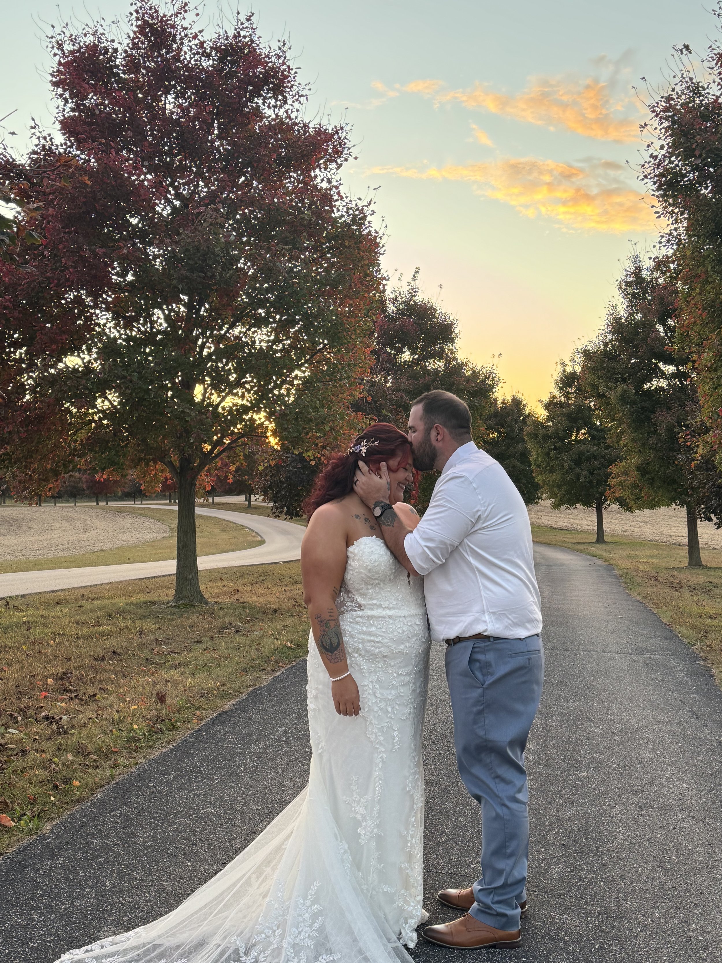 Outdoor Central Indiana Wedding Venue Photography | Fall Wedding