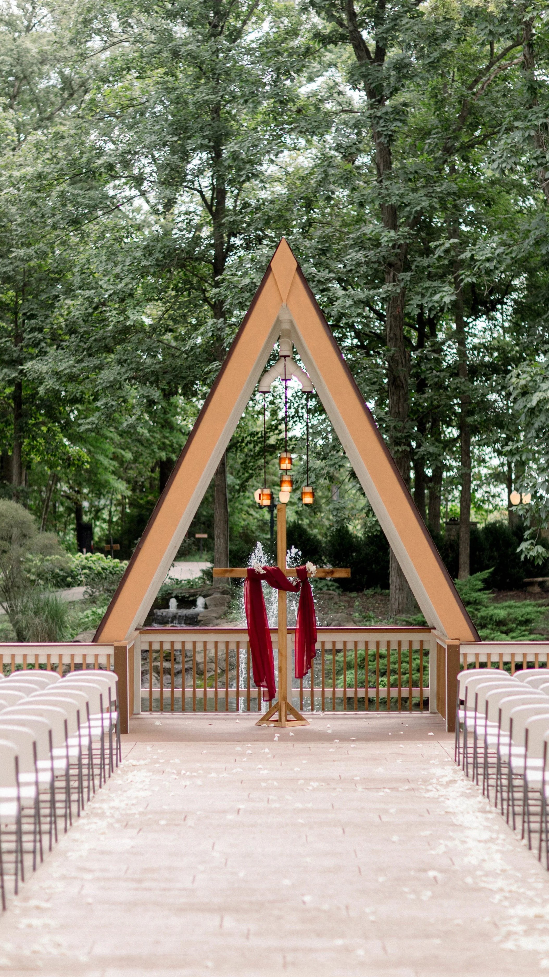Indianapolis country outdoor wedding space