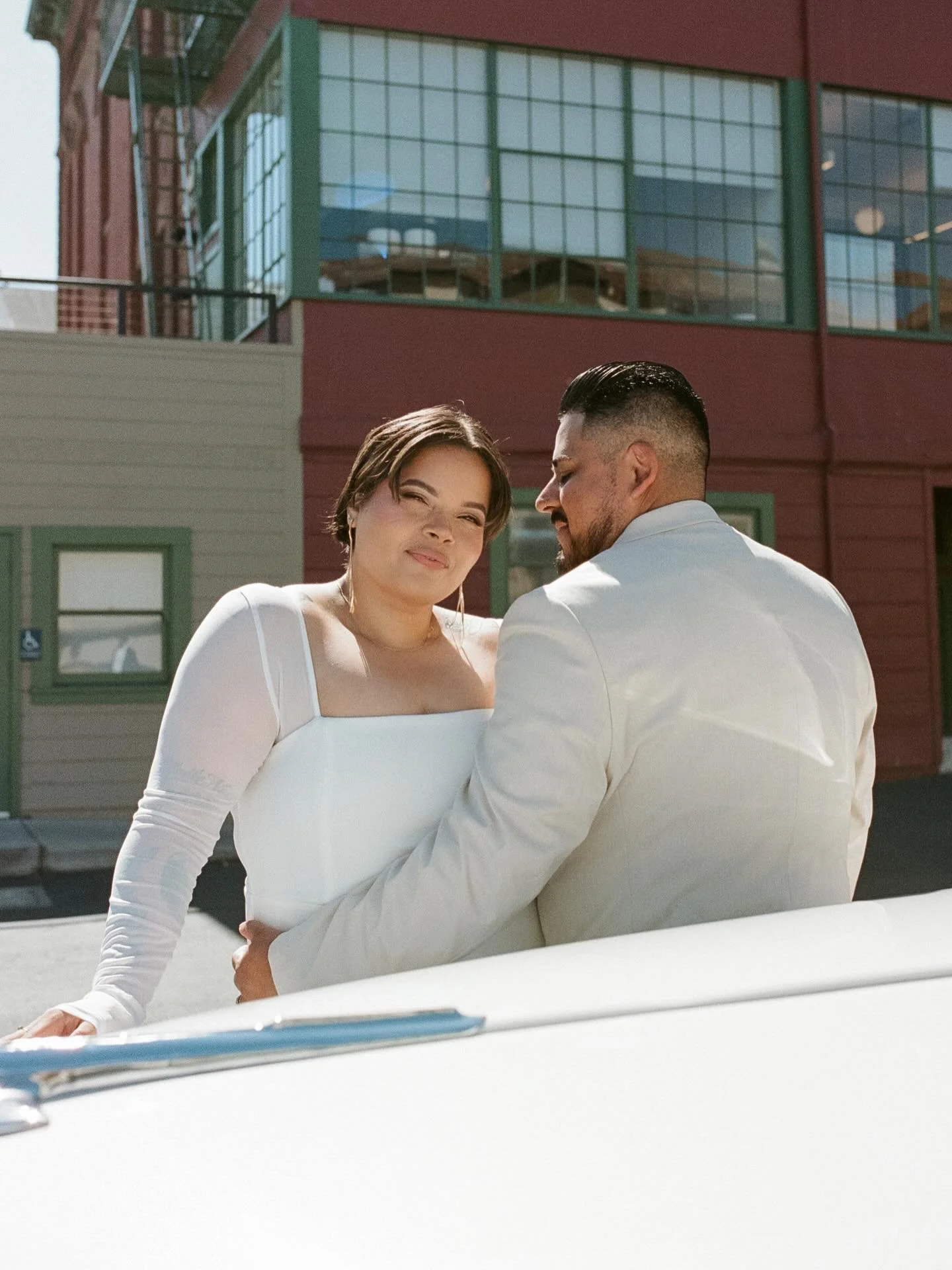 A Frisco love story&mdash; Abi and Jorge in San Francisco featuring the bomber ❤️&zwj;🔥✨

35mm film