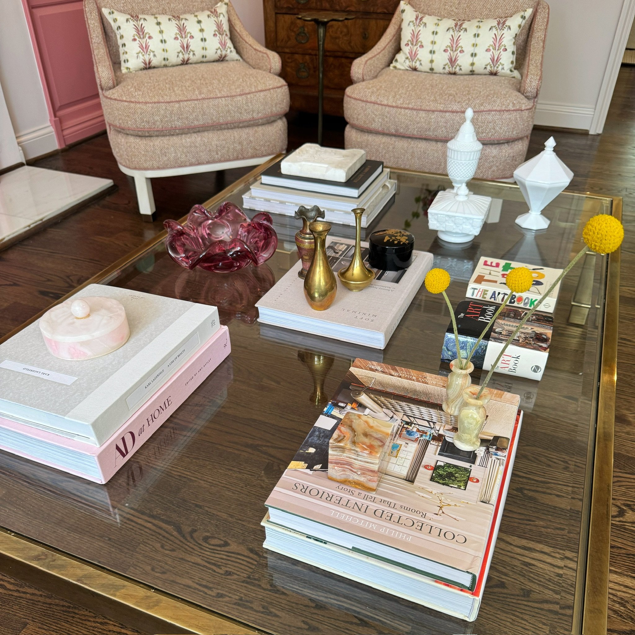 Cocktail Table Styling