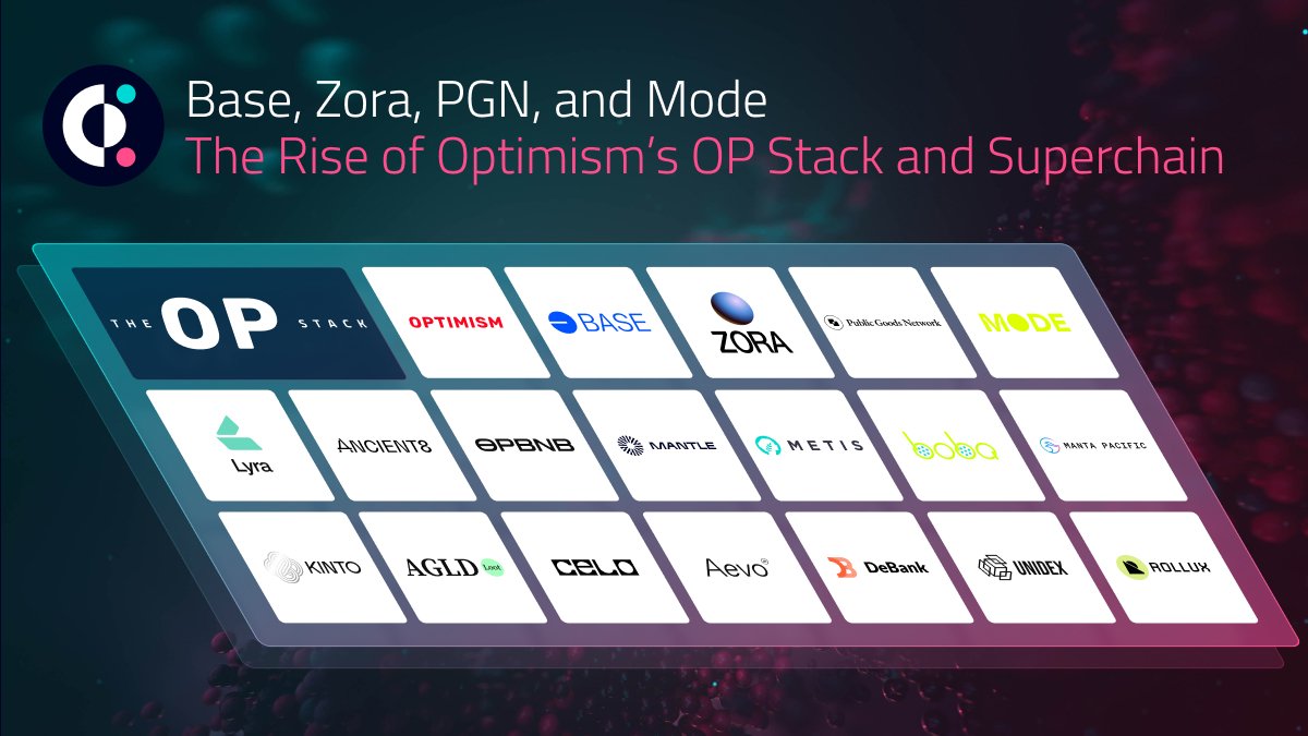Base, Zora, PGN, and Mode, the Rise of Optimism’s OP Stack and