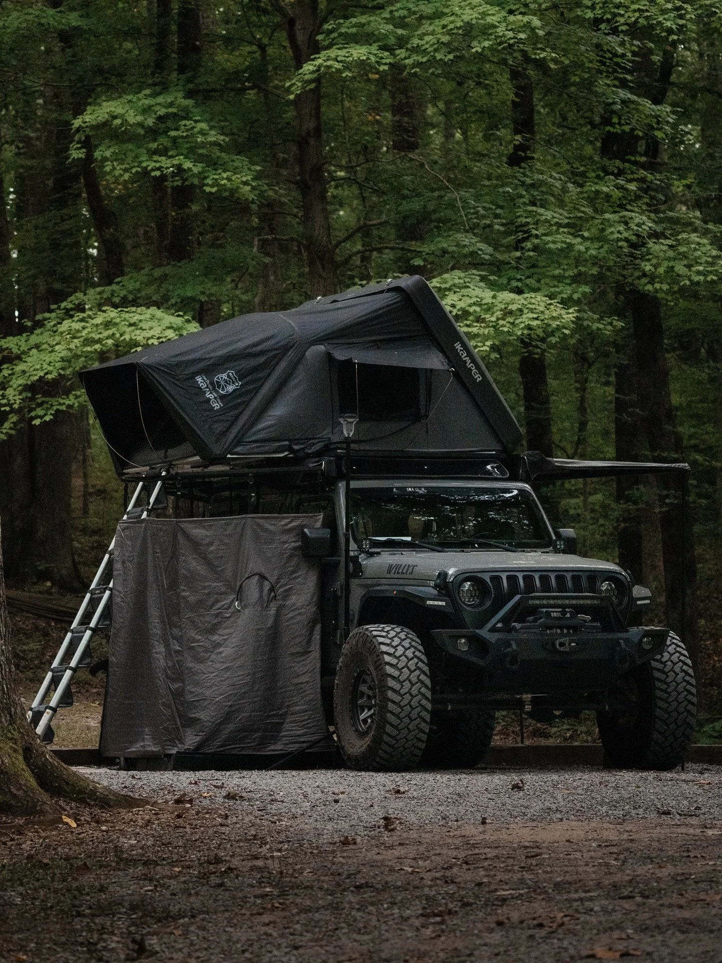 Camping with my dad for the first time was something special. His version of camping comes with a big, beautiful RV, a comfy recliner, and heated floors. Ours? A rooftop tent, gravel underfoot, and a camp stove that makes us feel at home. Two totally